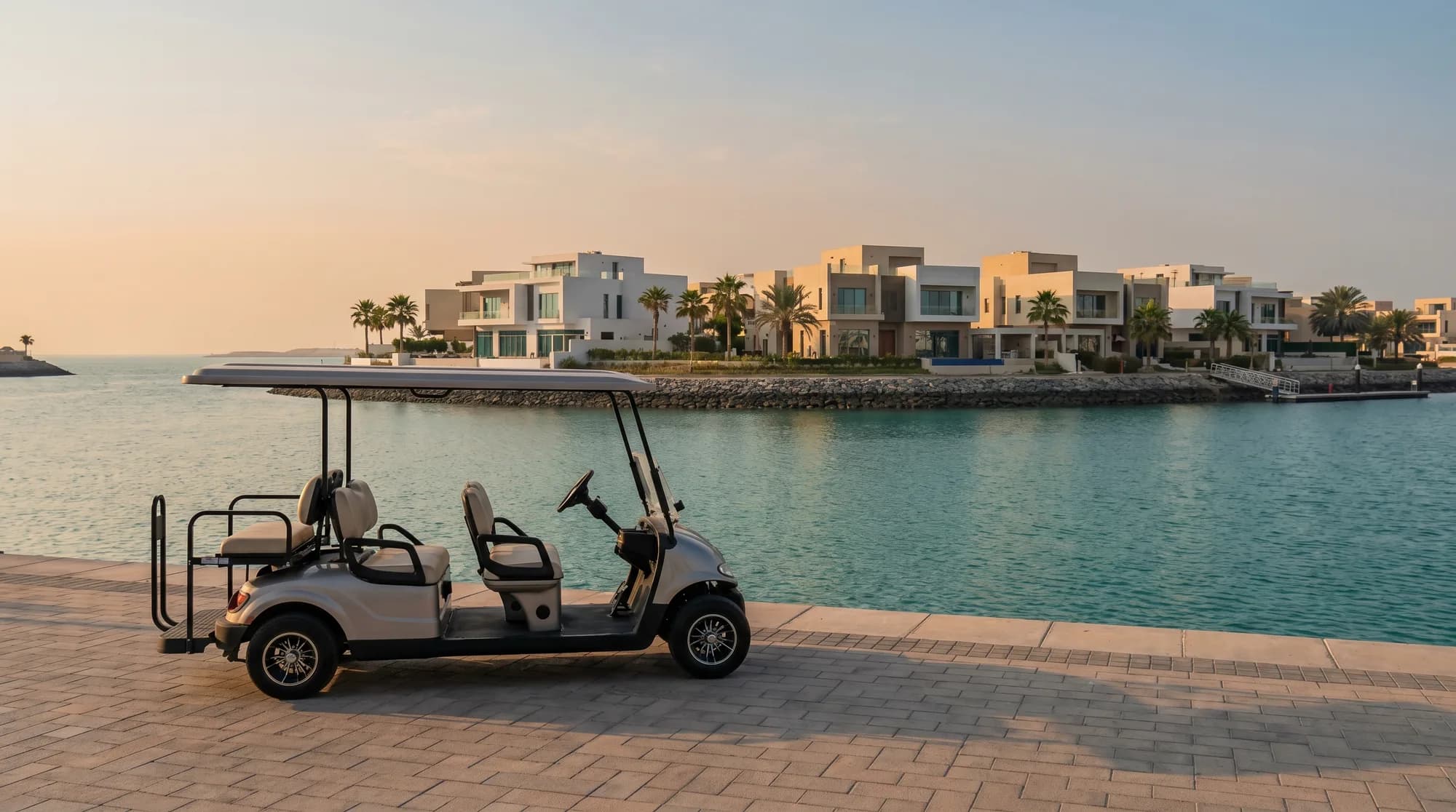 Golf cart rules in Abu Dhabi