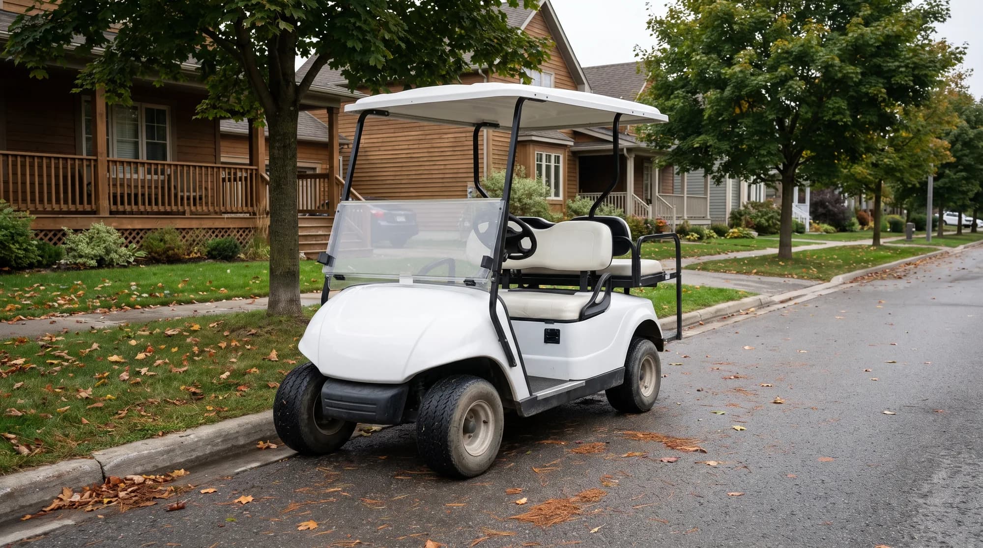 Are golf carts street legal in Canada? It depends where you live