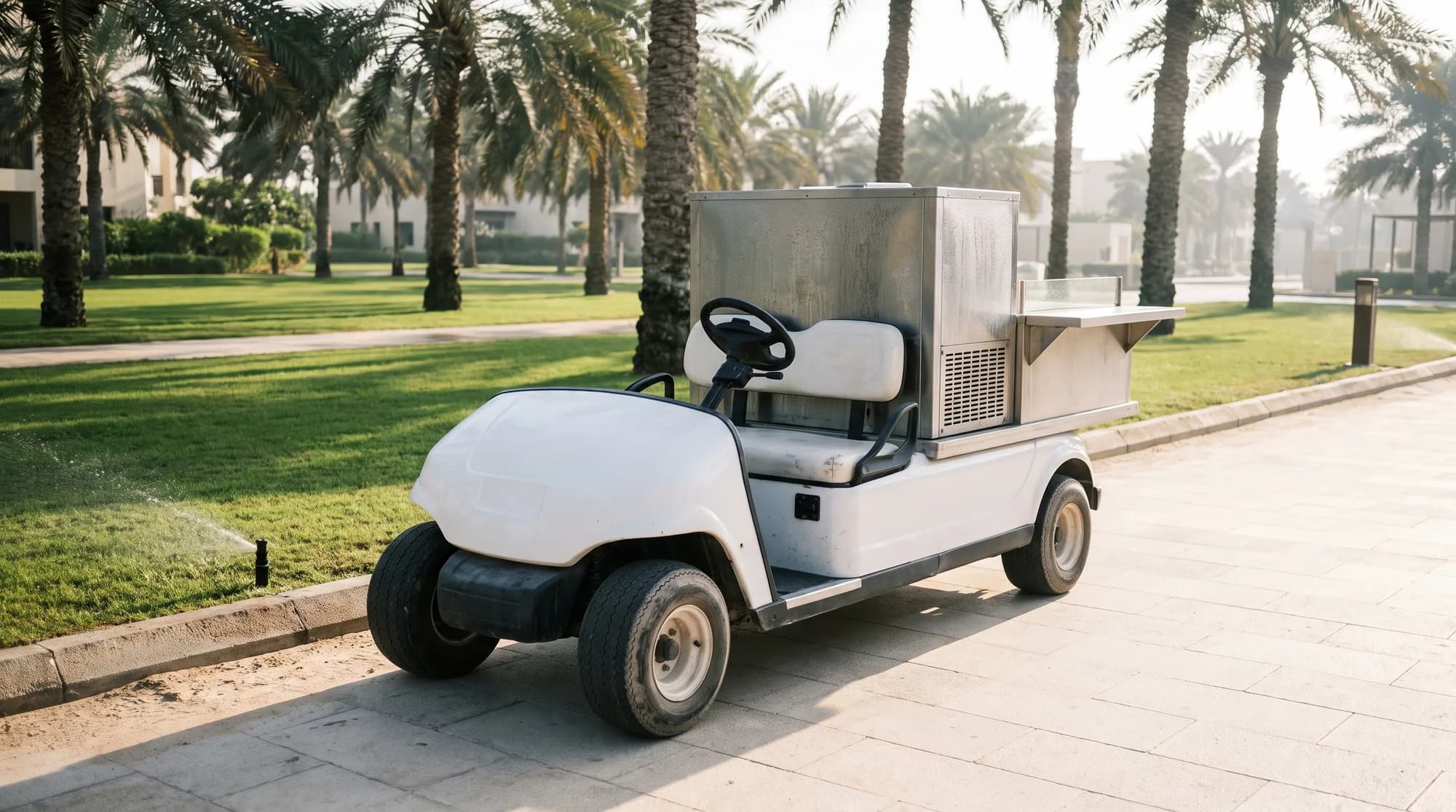 Beverage and food-service carts