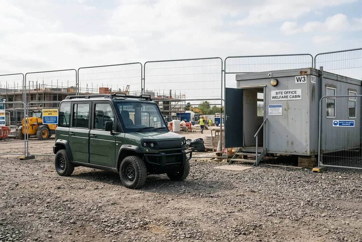Rugged electric carriers for site crews