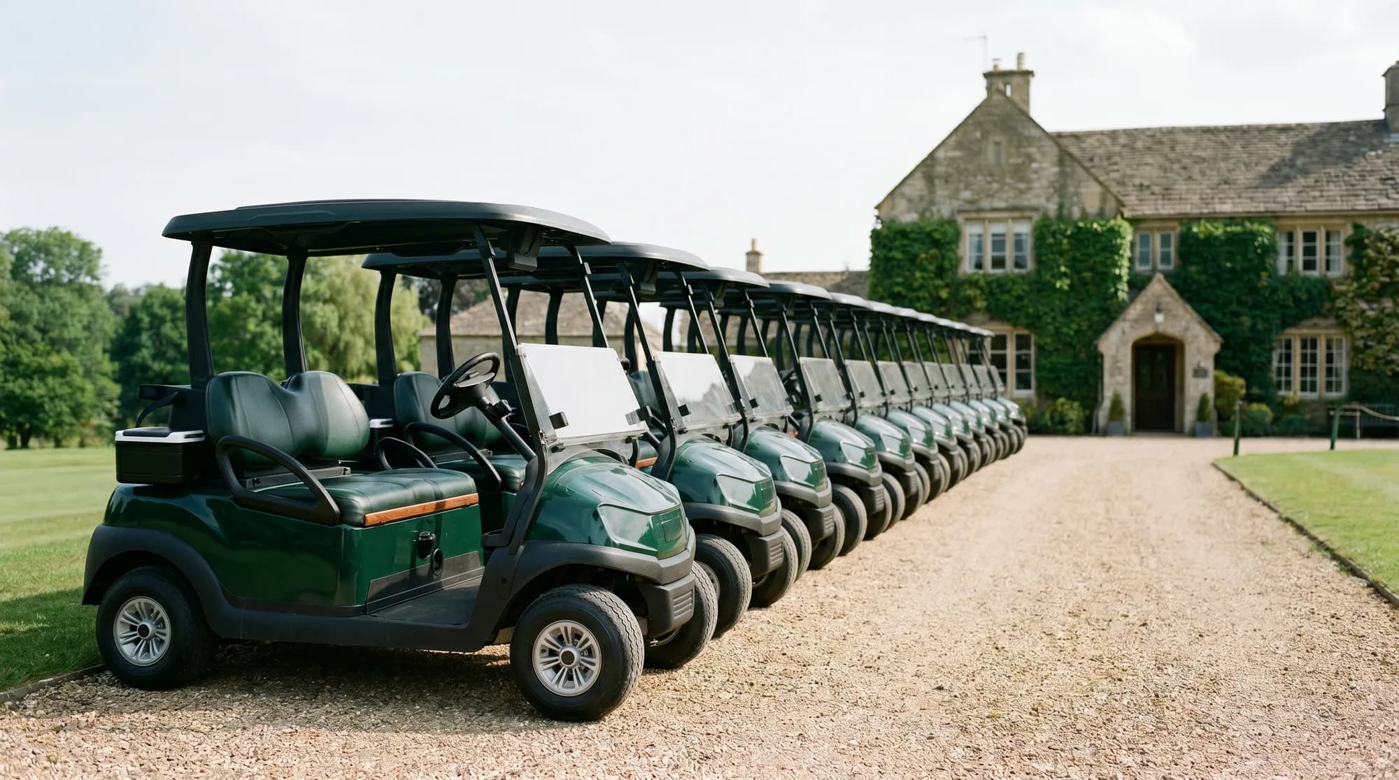 Bespoke branded electric buggy livery
