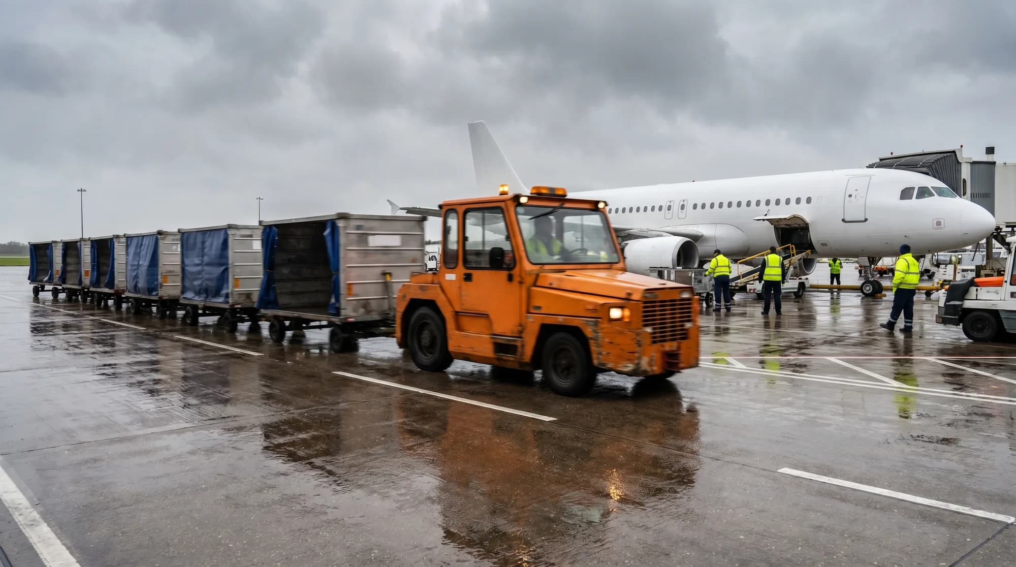 Ground handling goes electric: utility and tow vehicles for ramp teams