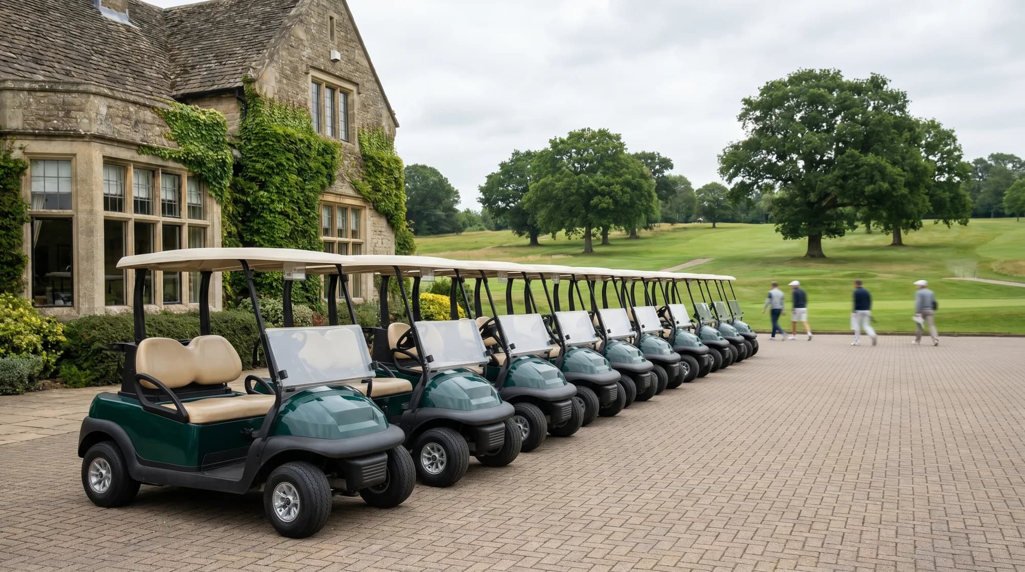 Golf buggies for UK golf clubs: sizing a fleet