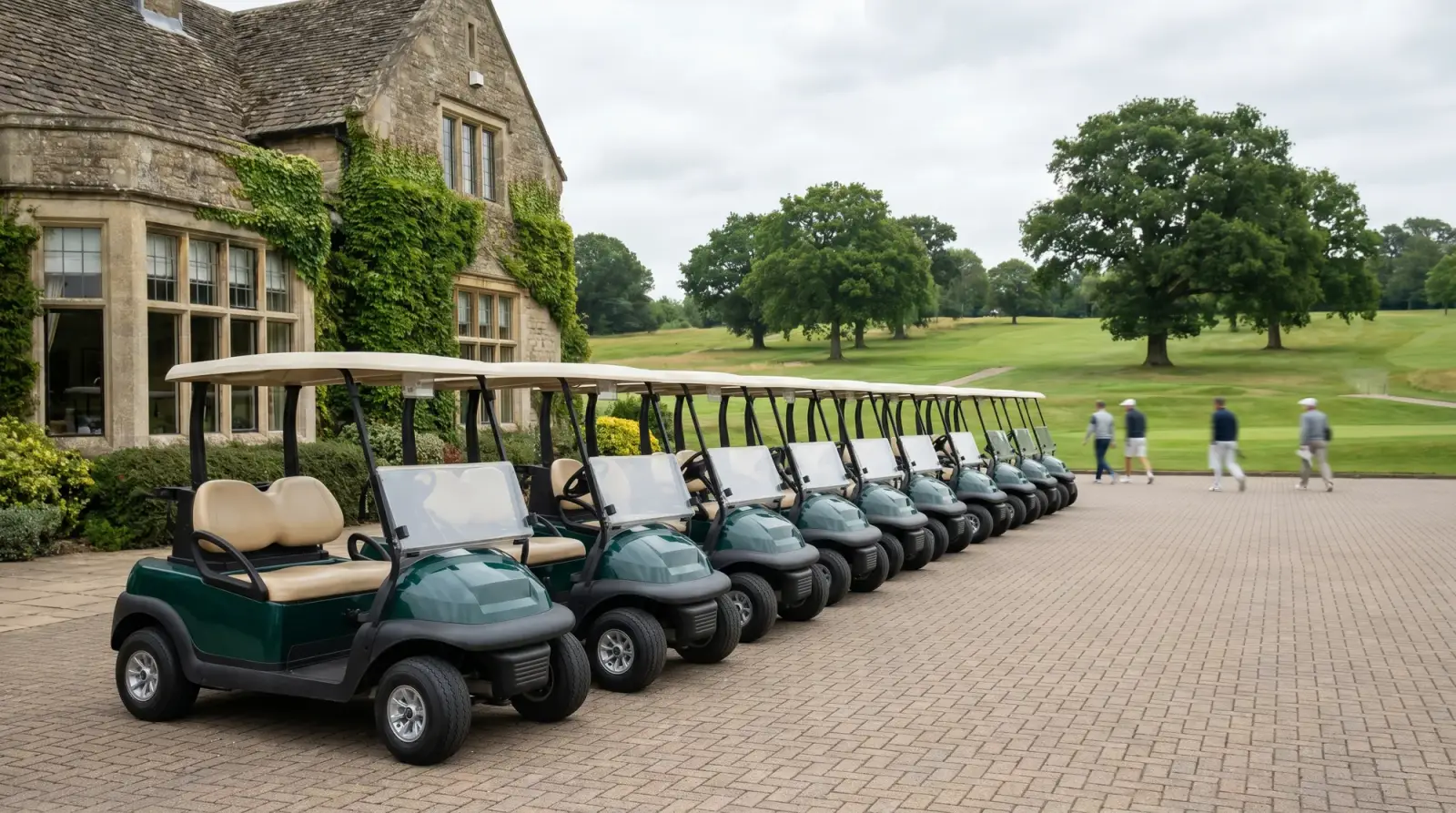Golf carts for UK golf clubs: sizing a fleet