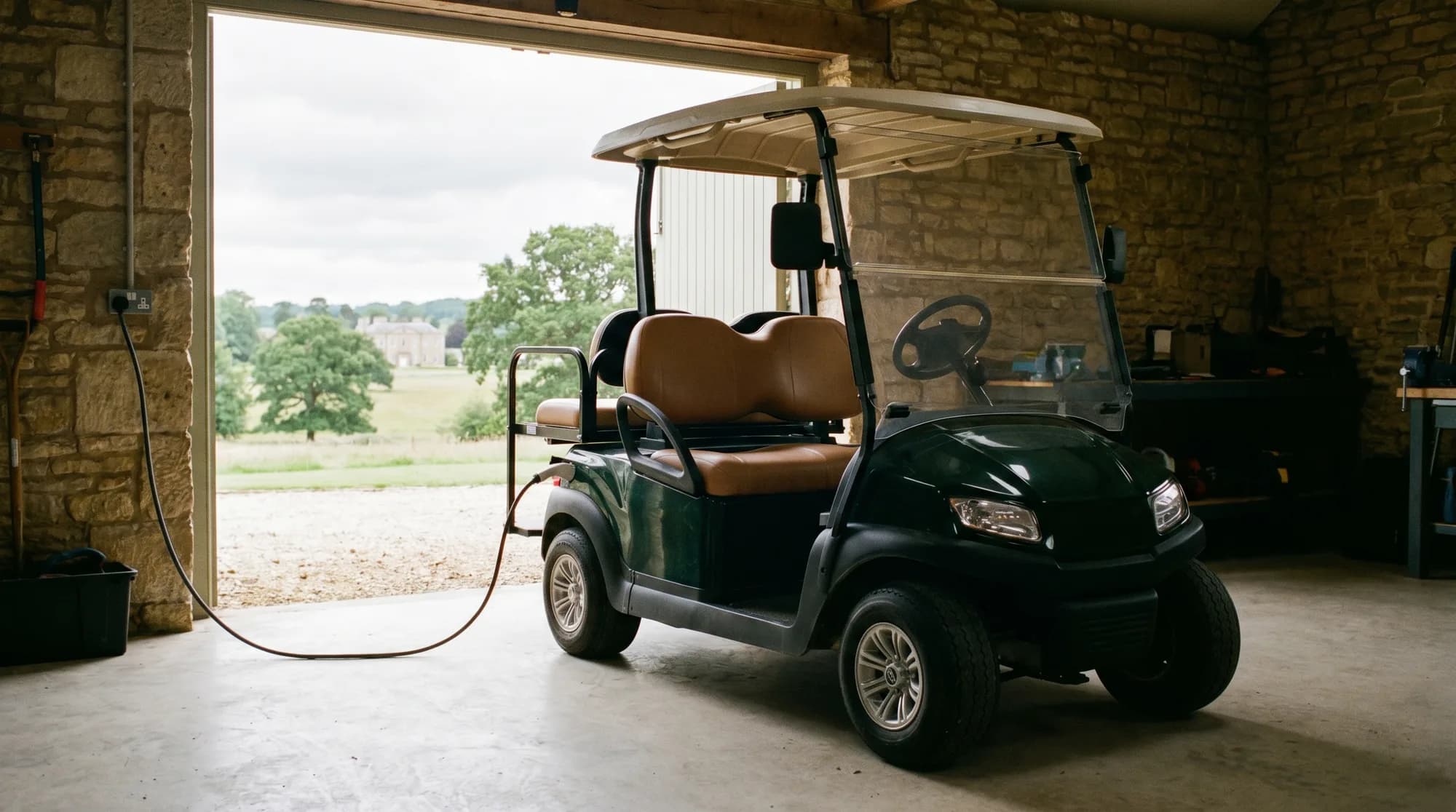 Golf cart batteries and charging in the UK
