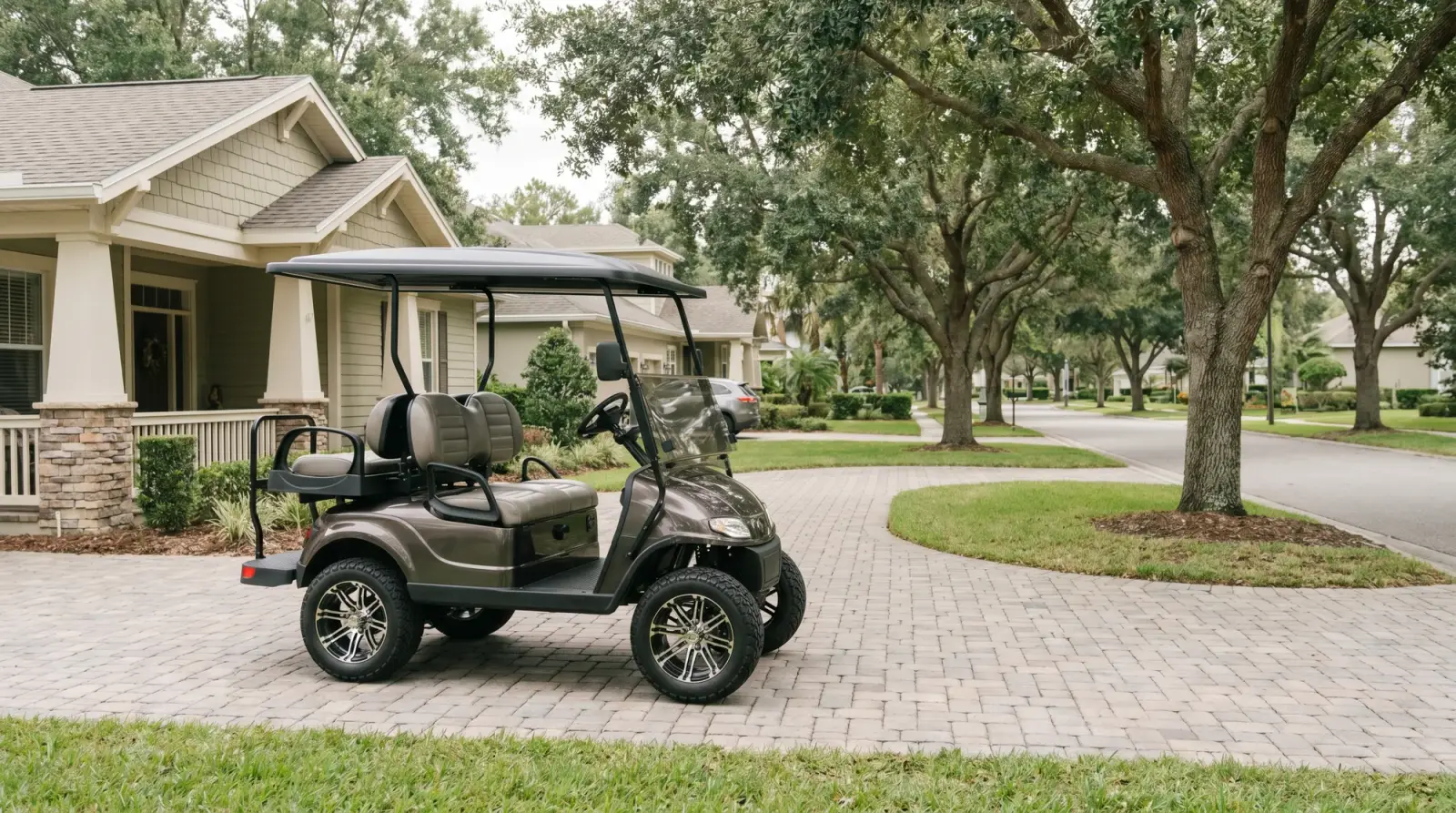 Using a golf cart as a neighborhood runabout