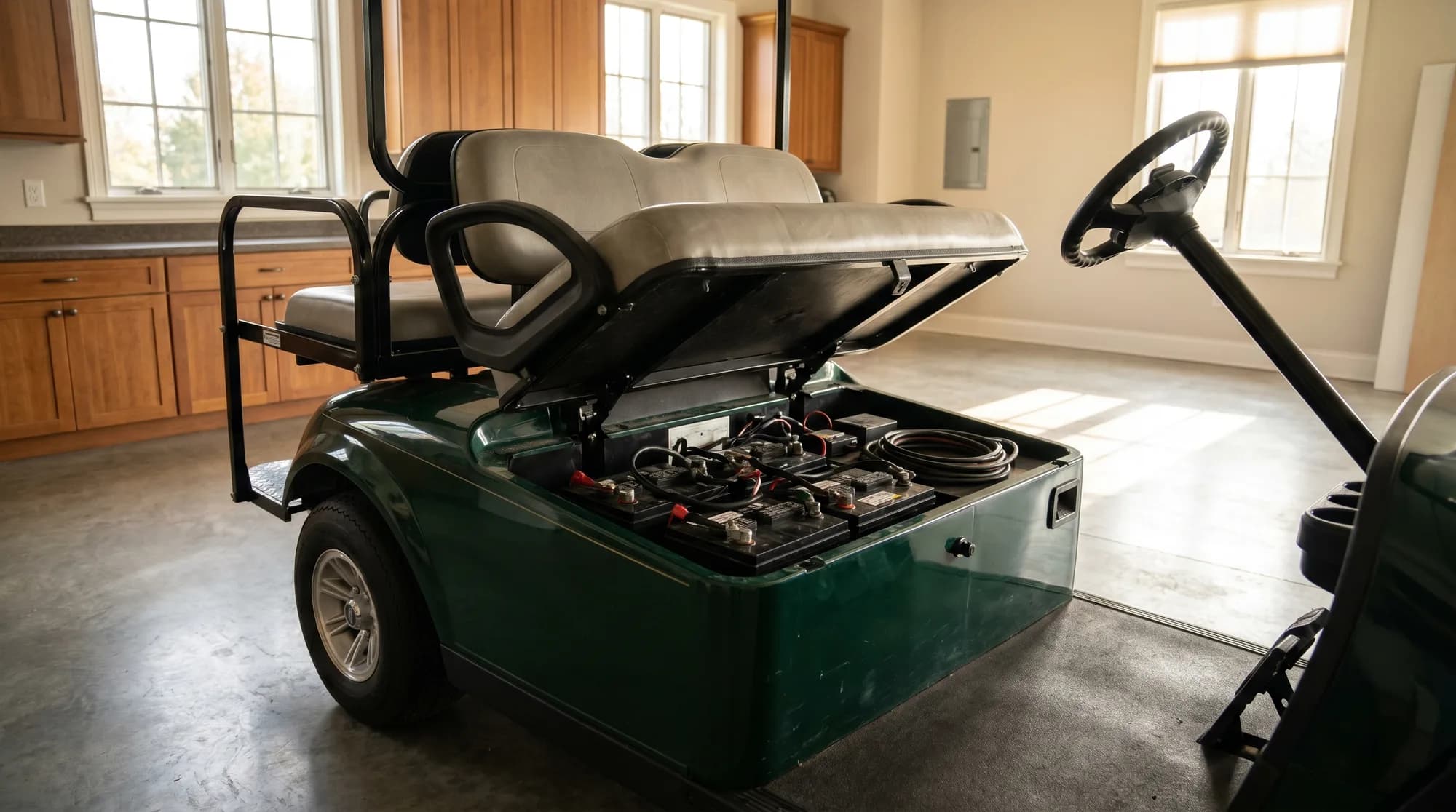 Golf cart battery care and lifespan tips