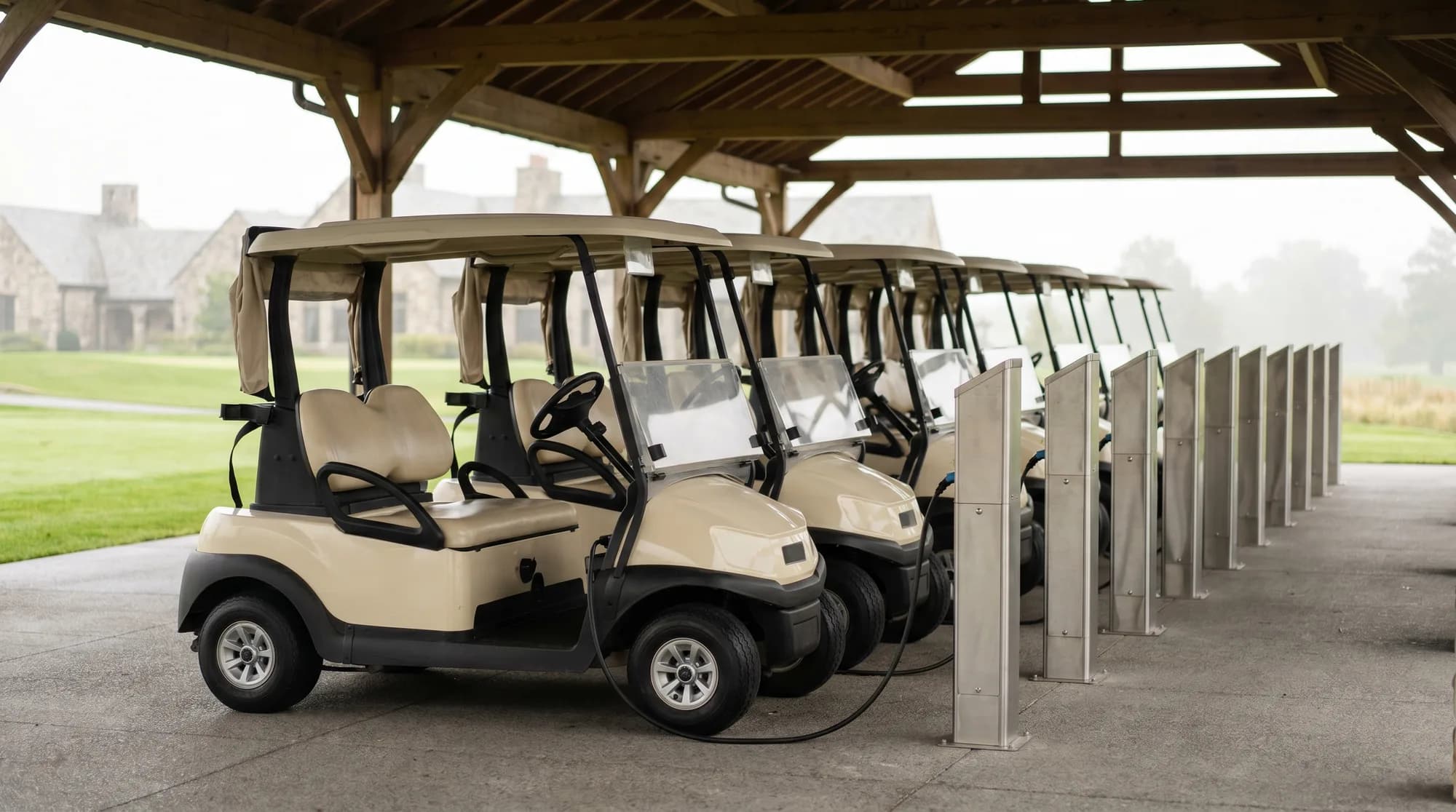 Golf cart fleet management for operators