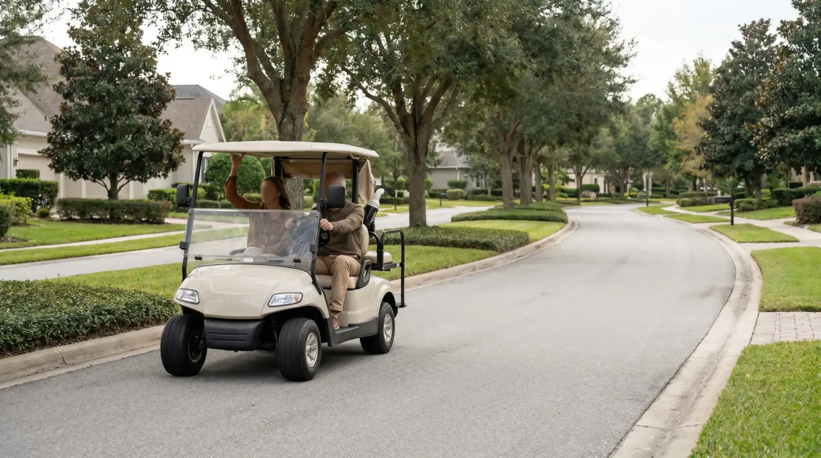 Golf cart safety and accident prevention