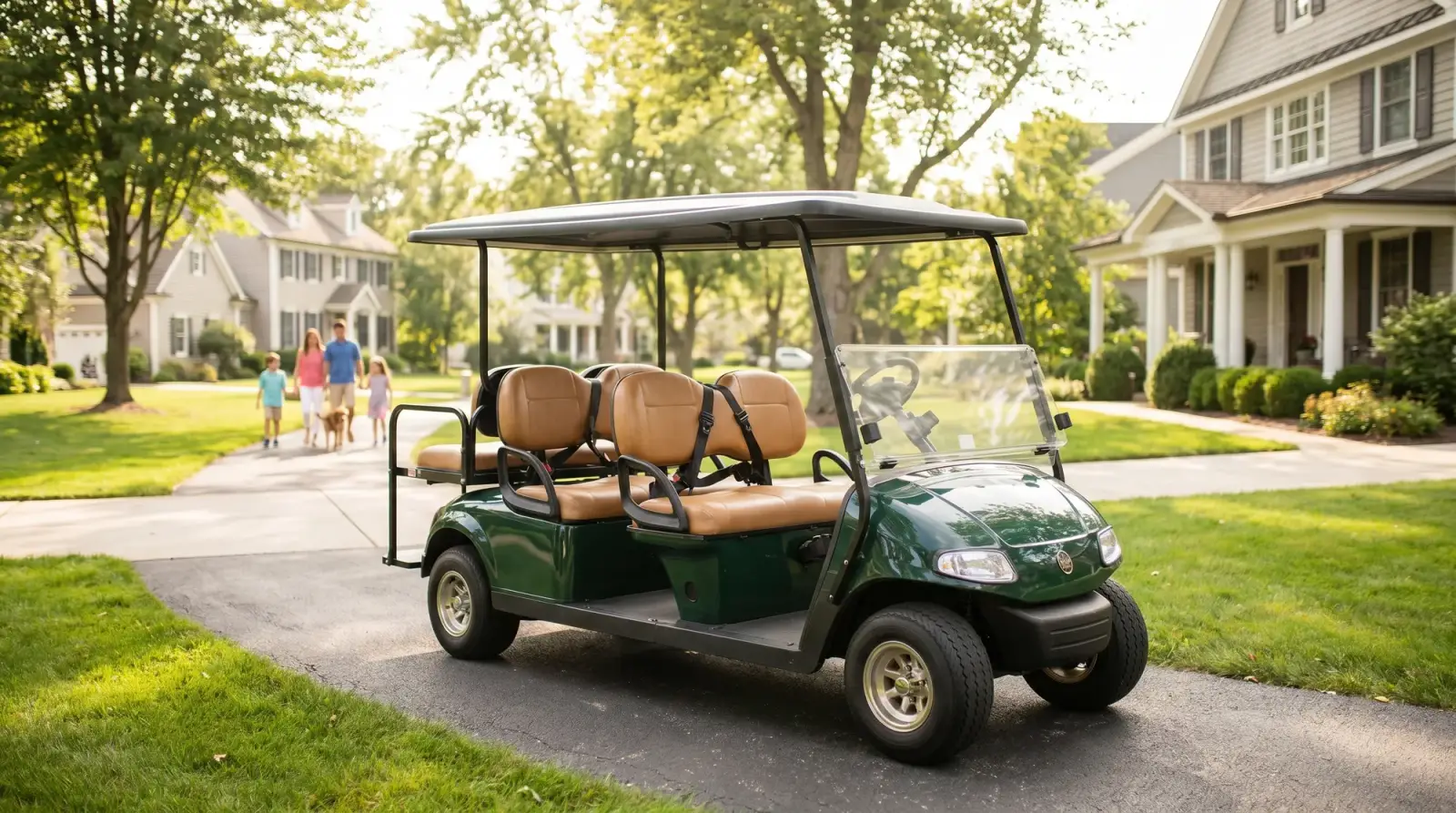 Golf cart safety for families and kids