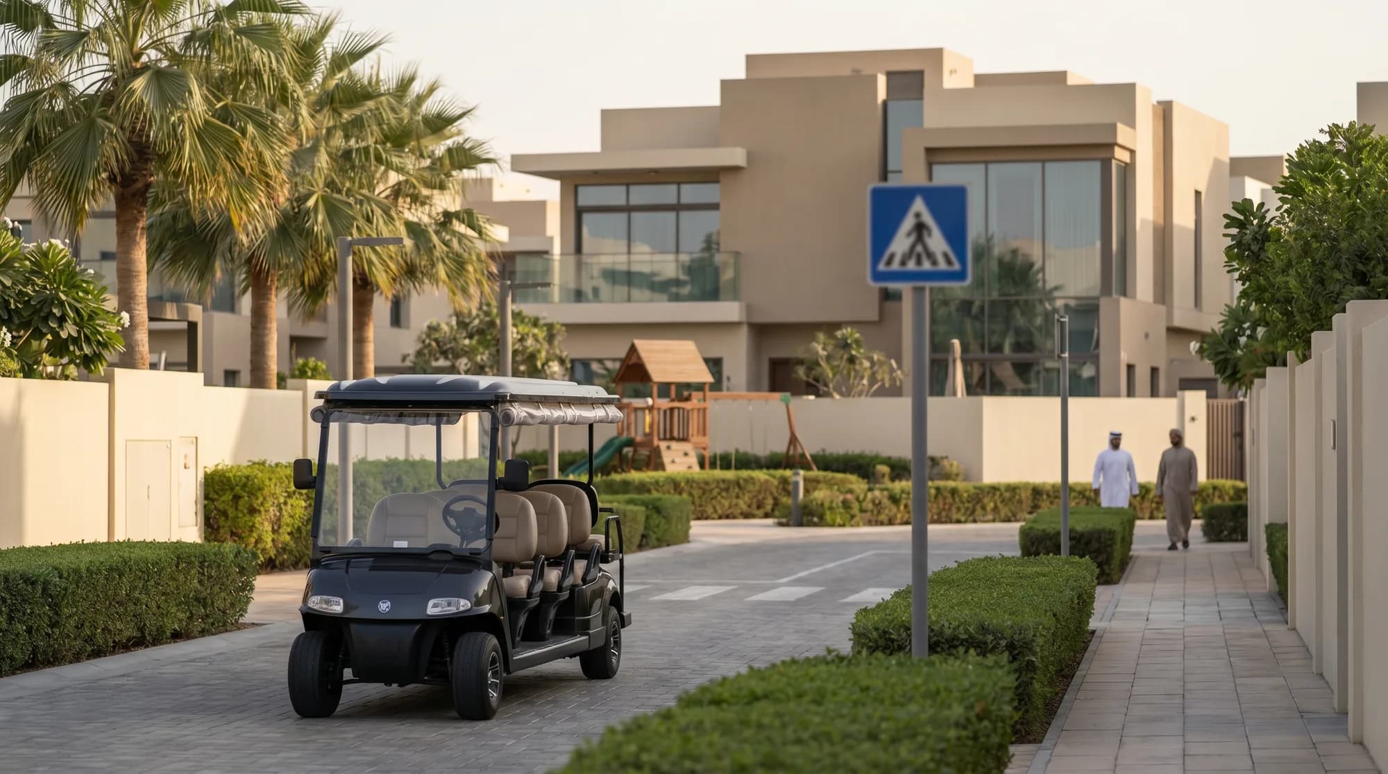 Golf cart safety in gated communities