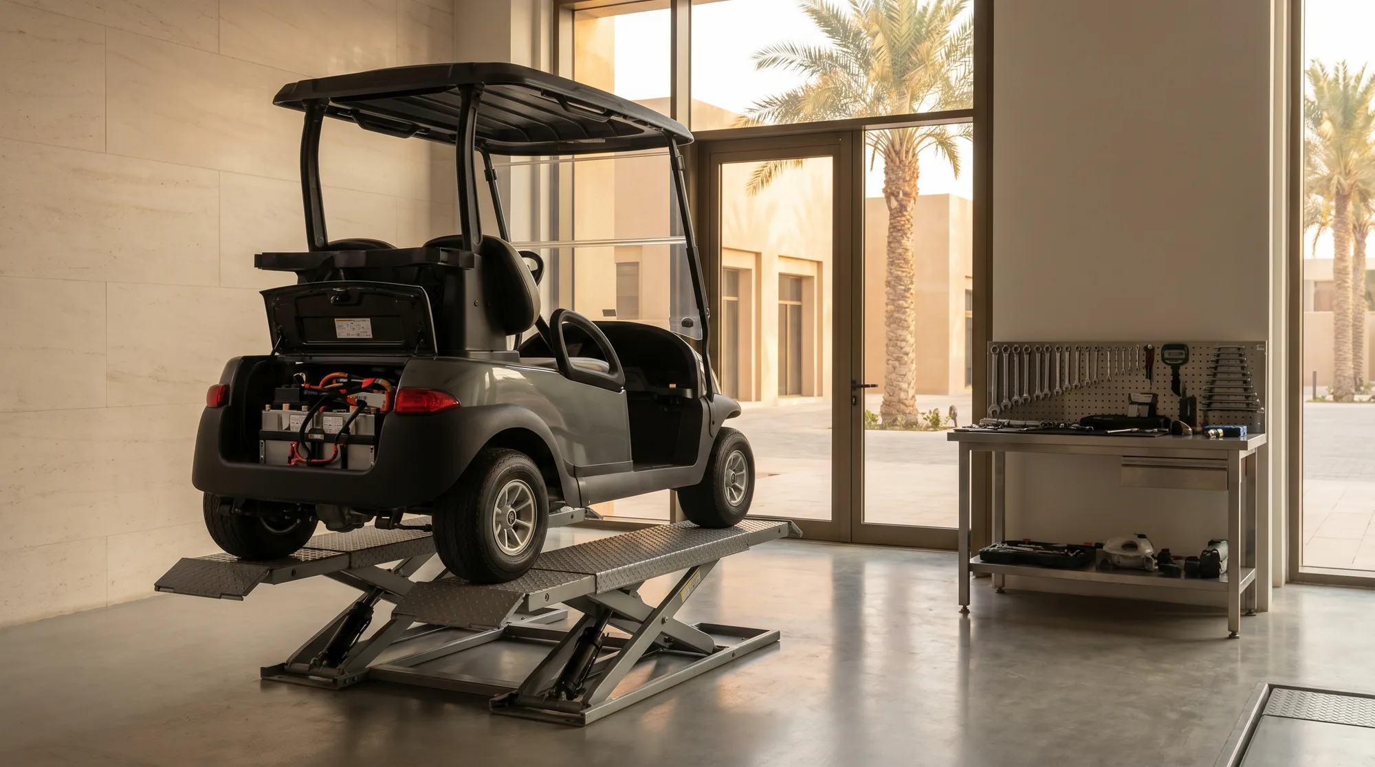 Golf cart servicing and parts in the UAE