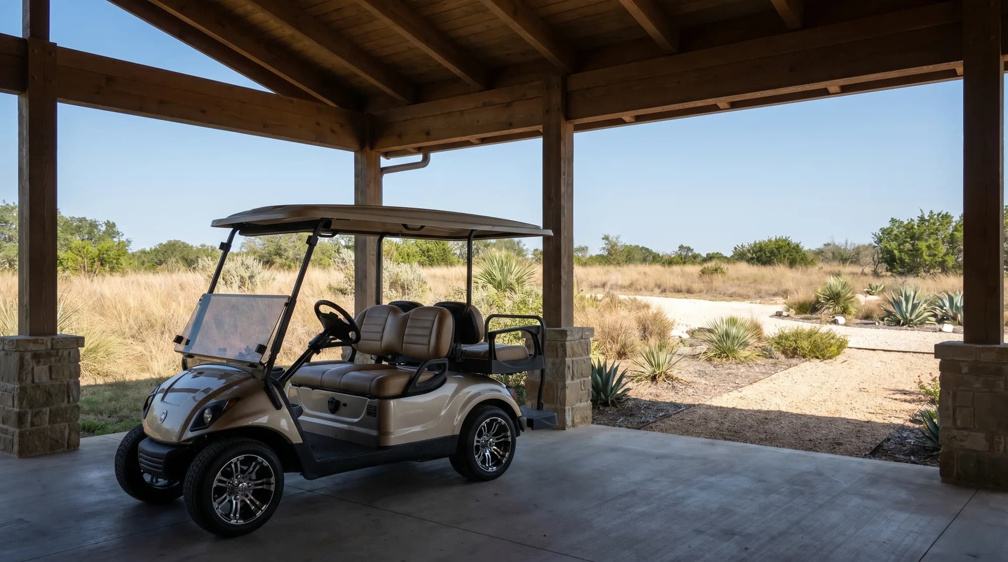 Hot-weather golf cart care
