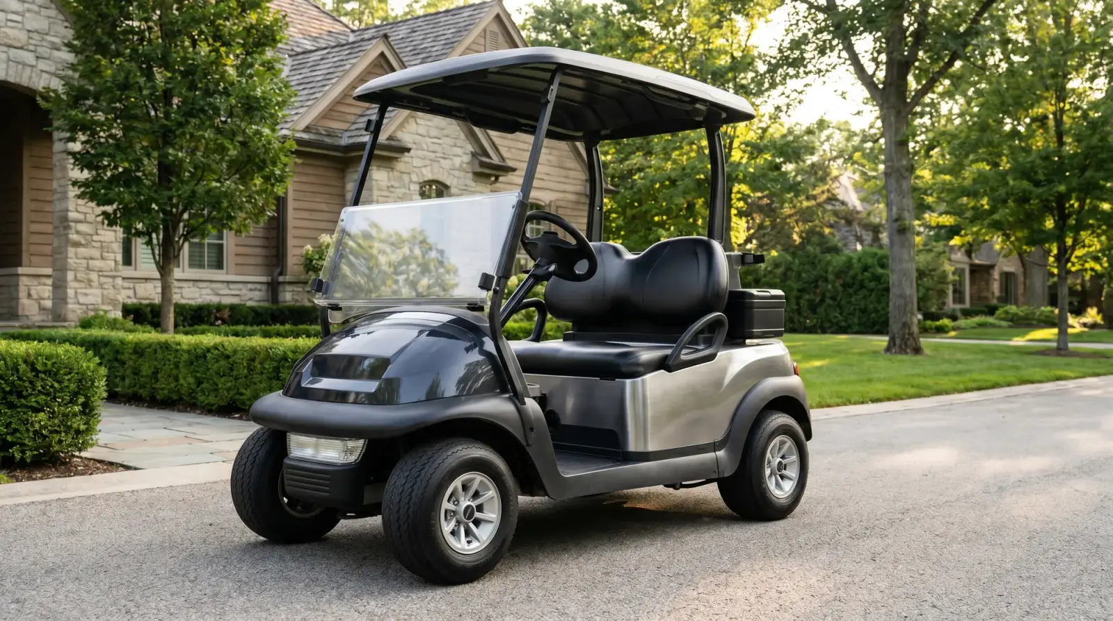 Golf cart wraps and custom paint