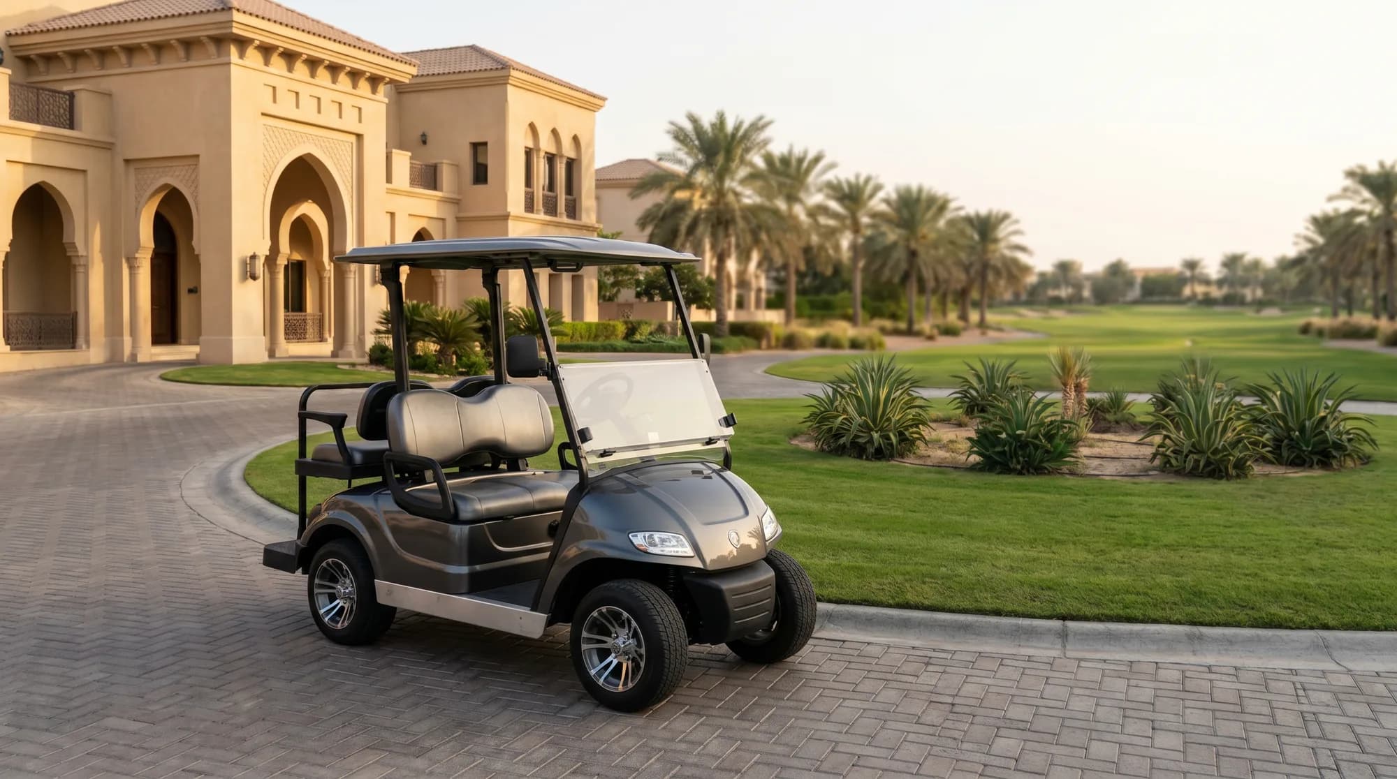 Golf carts in Emirates Hills & Jumeirah Golf Estates