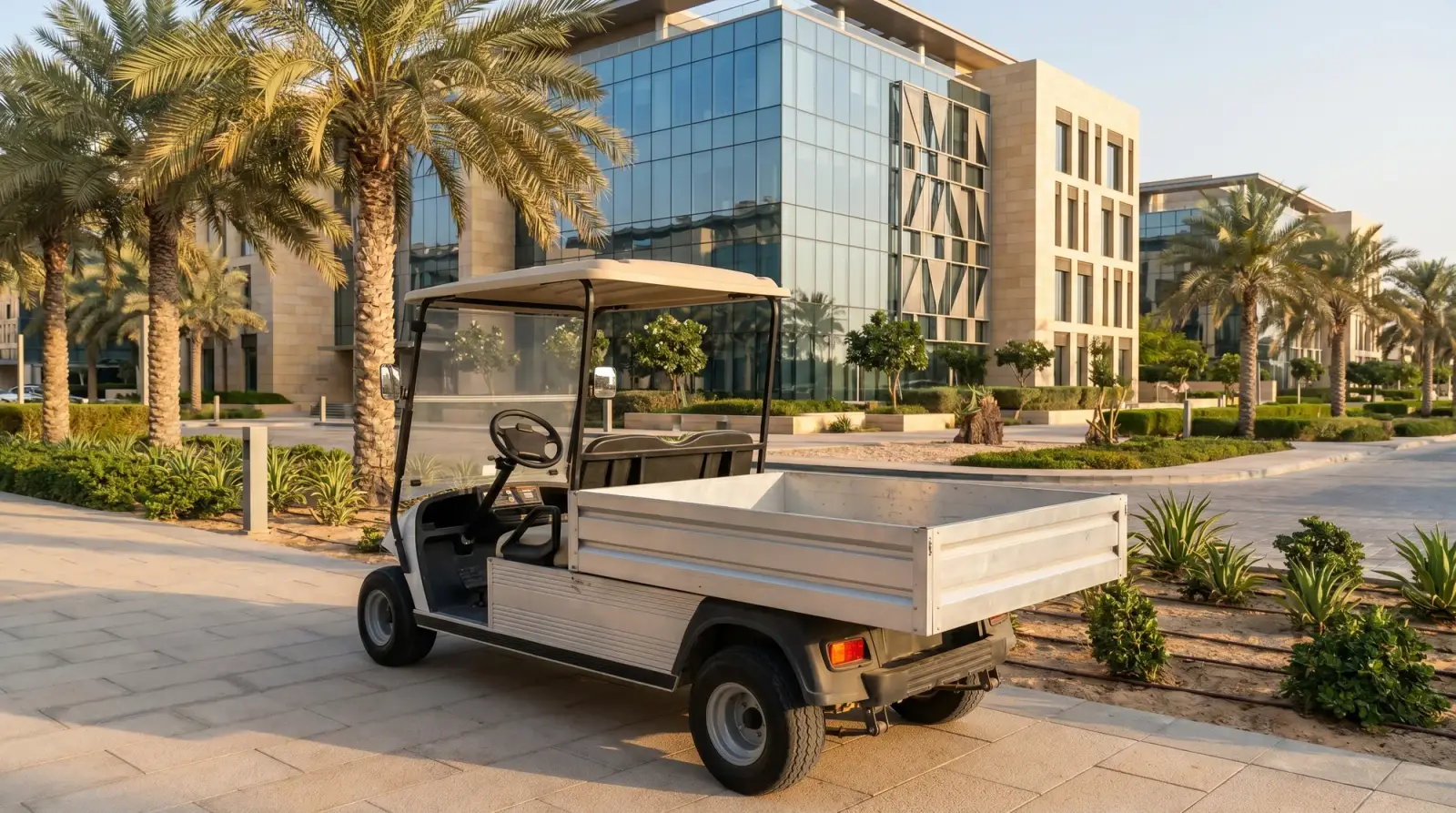 Golf carts for facilities management