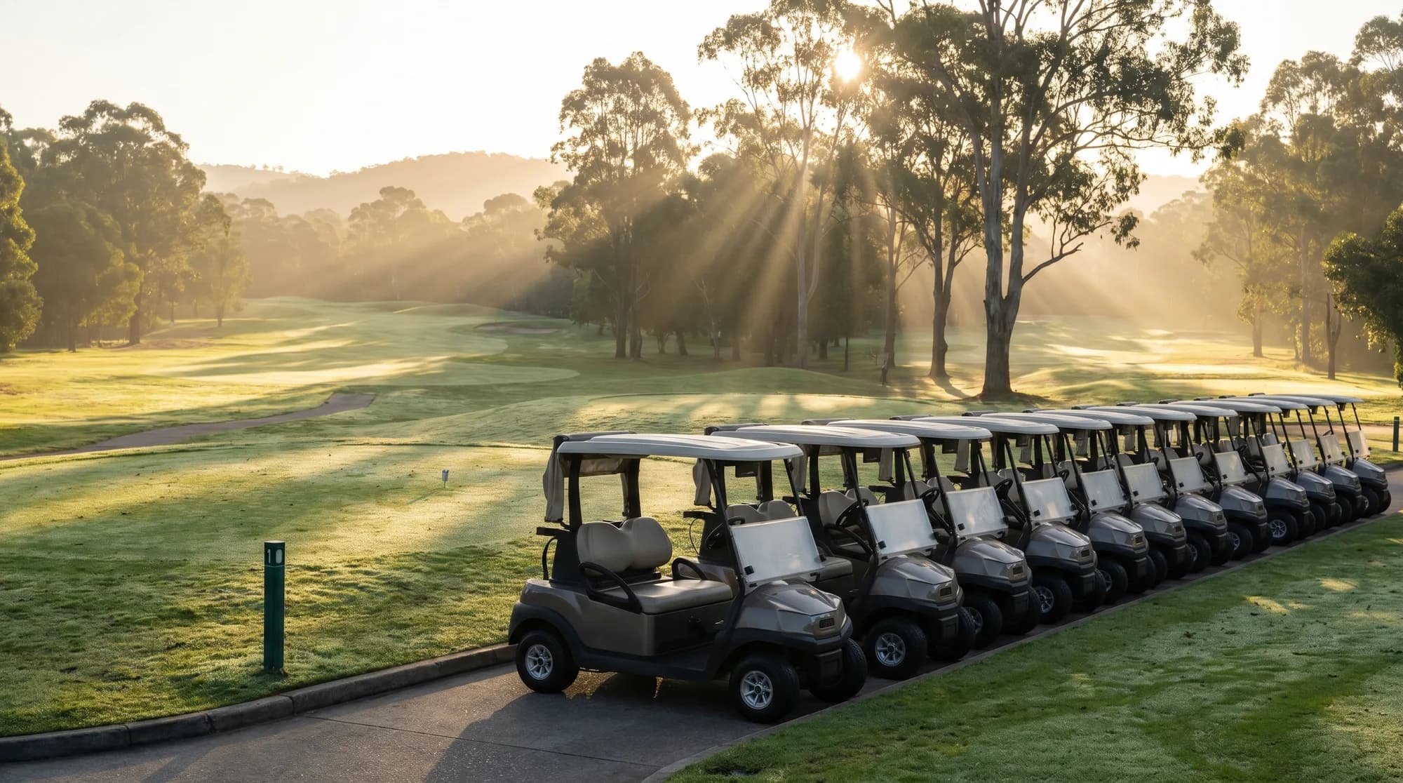 Fleet golf carts for Australian golf clubs