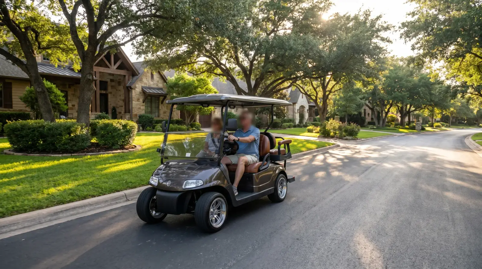 Golf carts for HOAs and gated communities