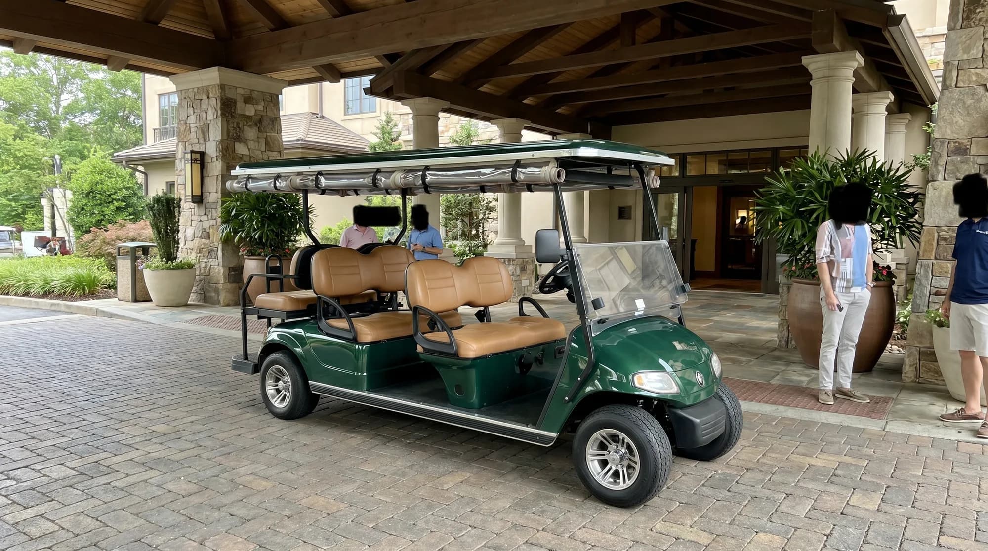 Golf carts for hotels and hospitality