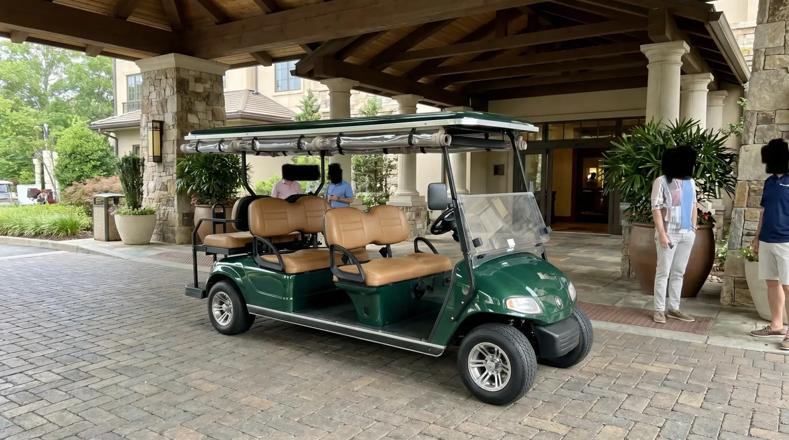 Golf carts for hotels and hospitality