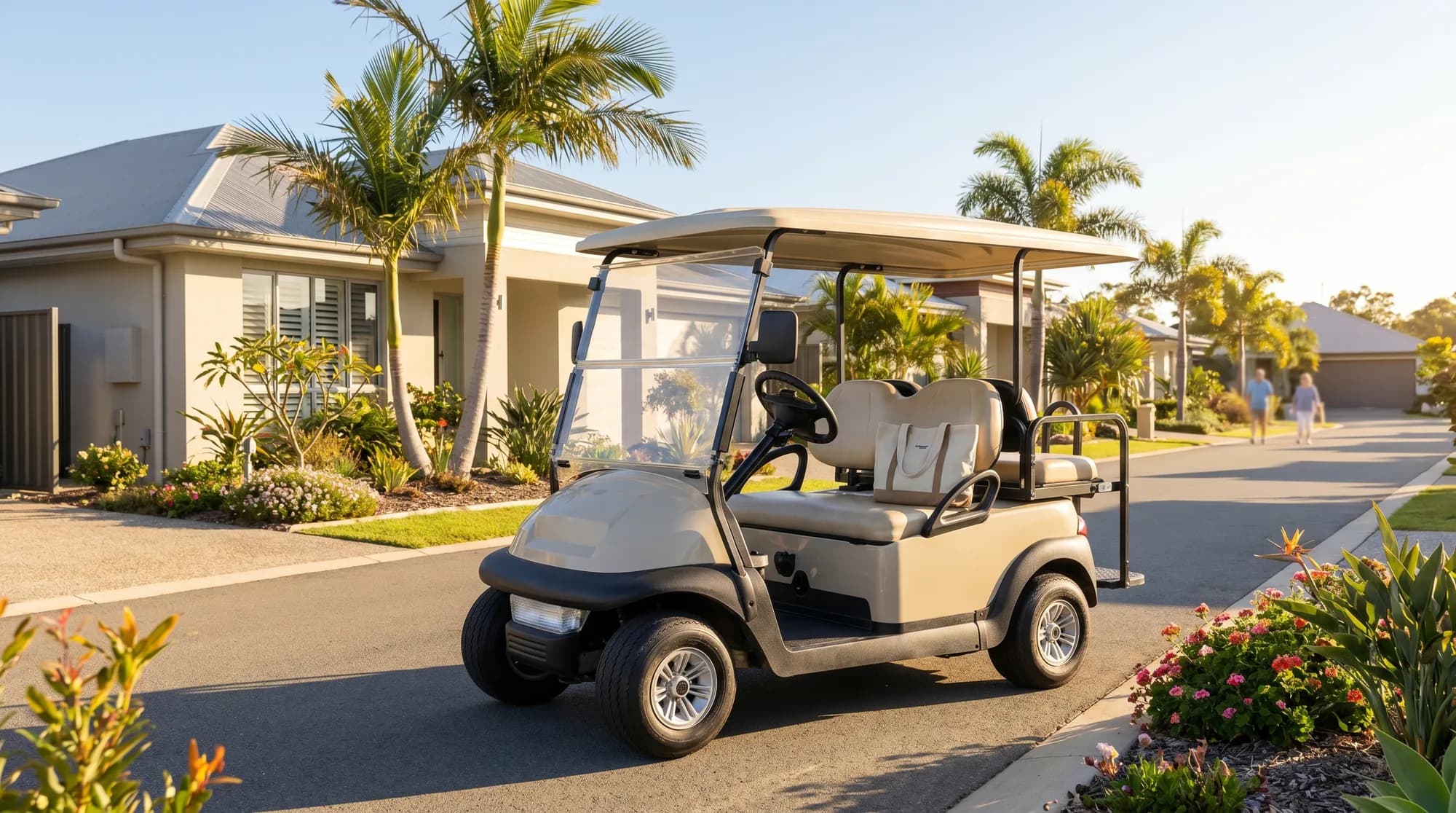 Golf carts for lifestyle and retirement villages in Australia