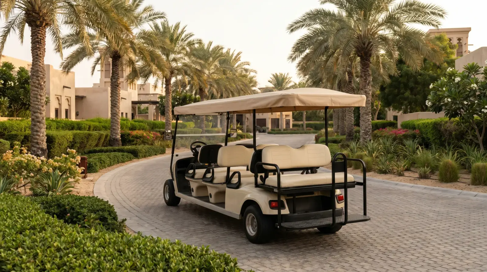 Golf carts for tourism and sightseeing
