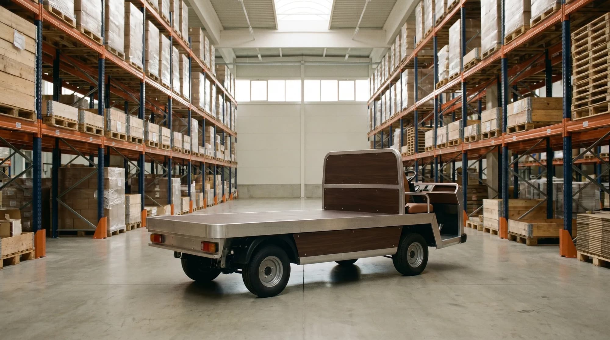 Personnel carts for warehouses and industry
