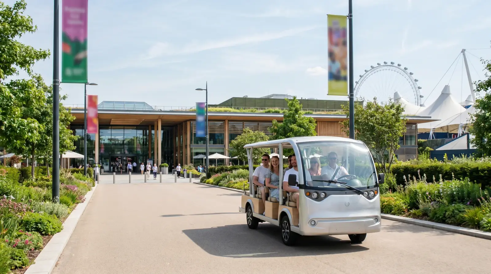 What a new UK mega theme park means for on-site guest transport