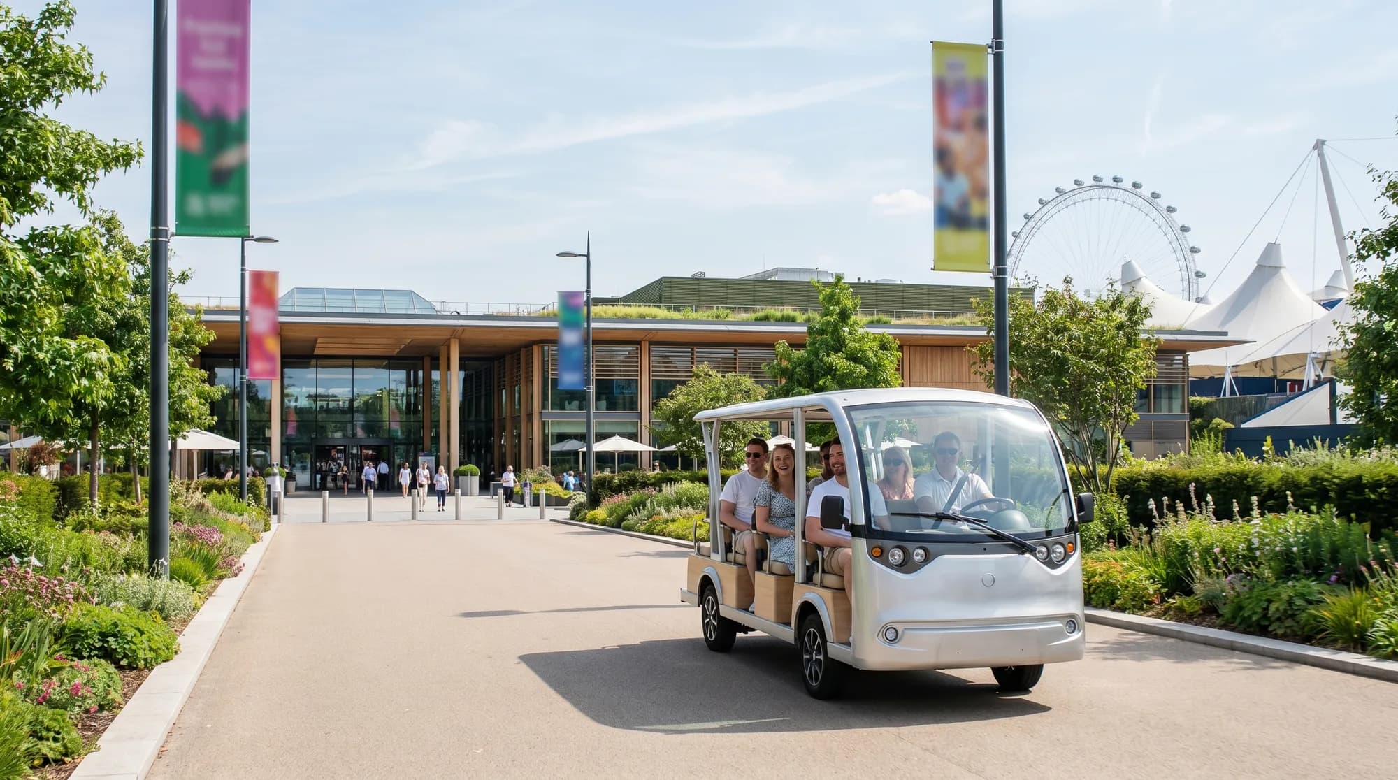 What a new UK mega theme park means for on-site guest transport