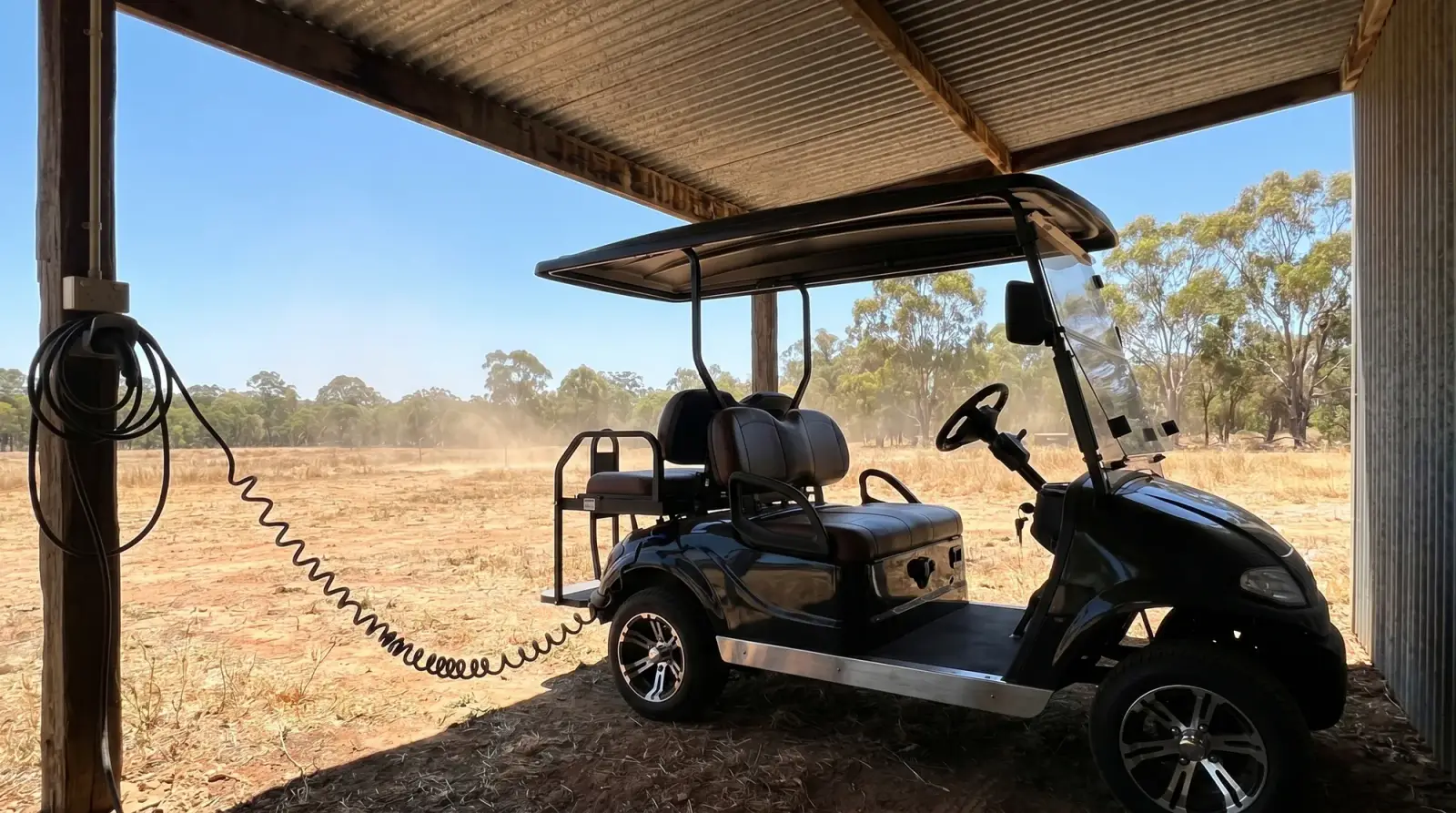 Heat and battery care for golf carts in the Australian climate