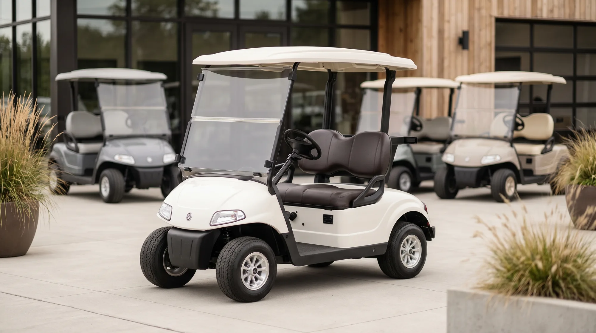 How much does a golf cart cost in the US?