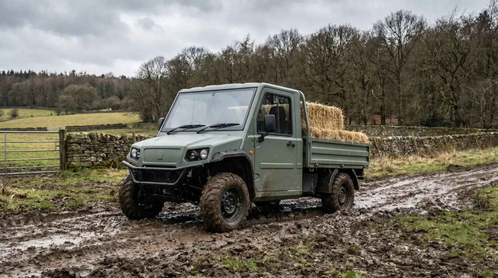 Estate management buggies: perimeter patrol and grounds for large residences