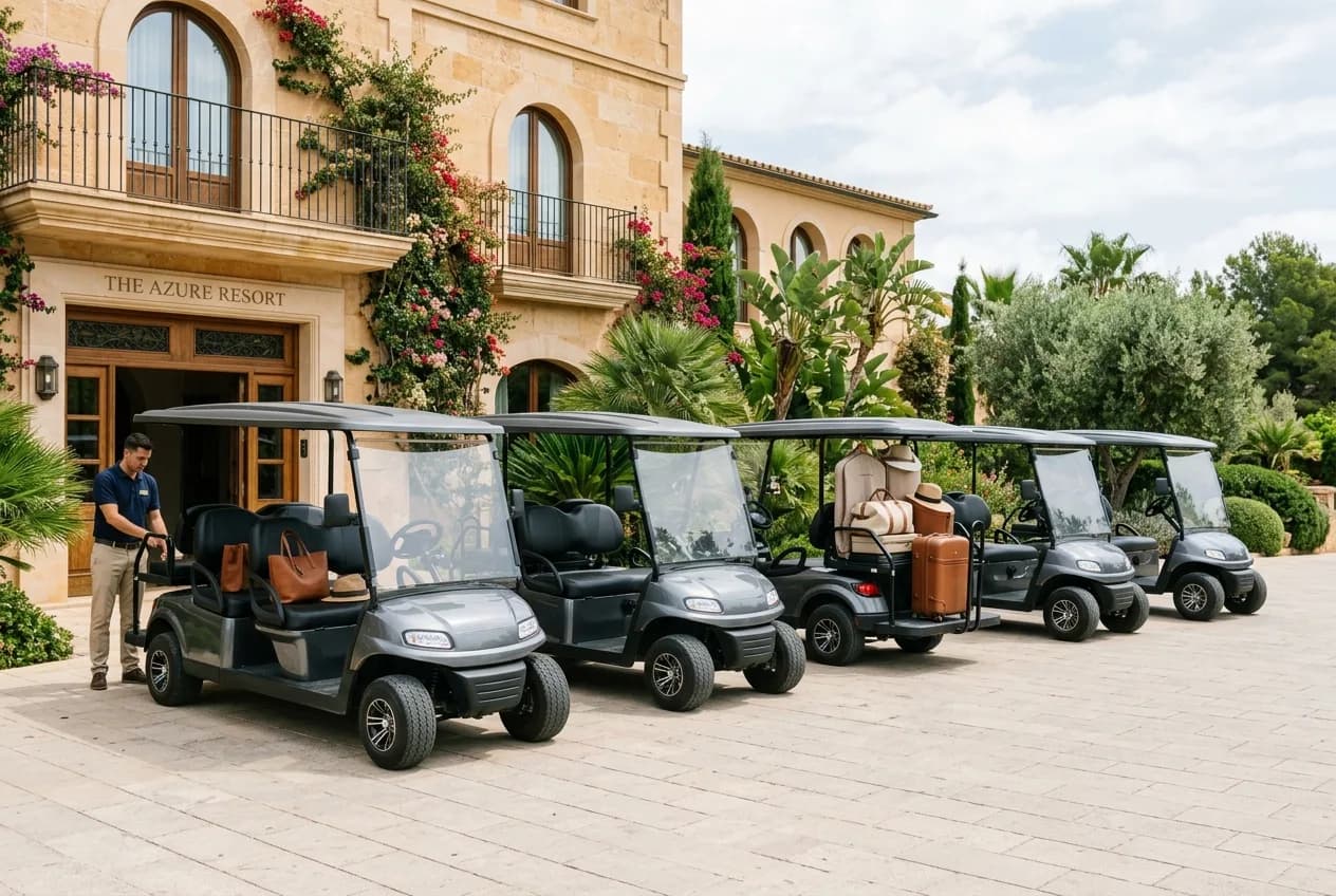 Shuttles built around your resort