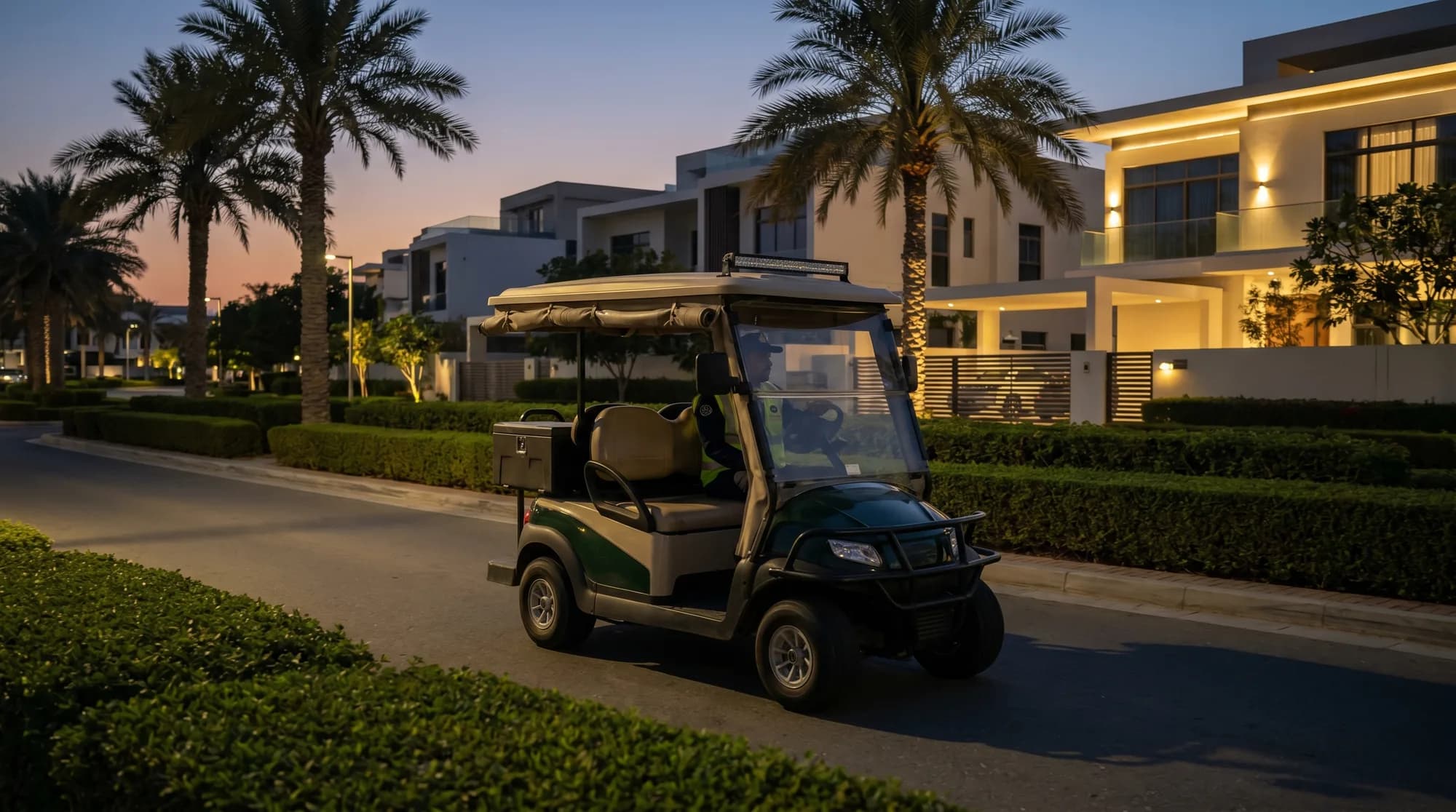 Security and estate patrol buggies in the UAE