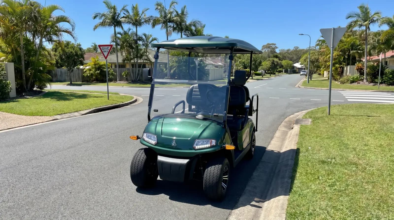 Street-legal and registered golf carts in Australia