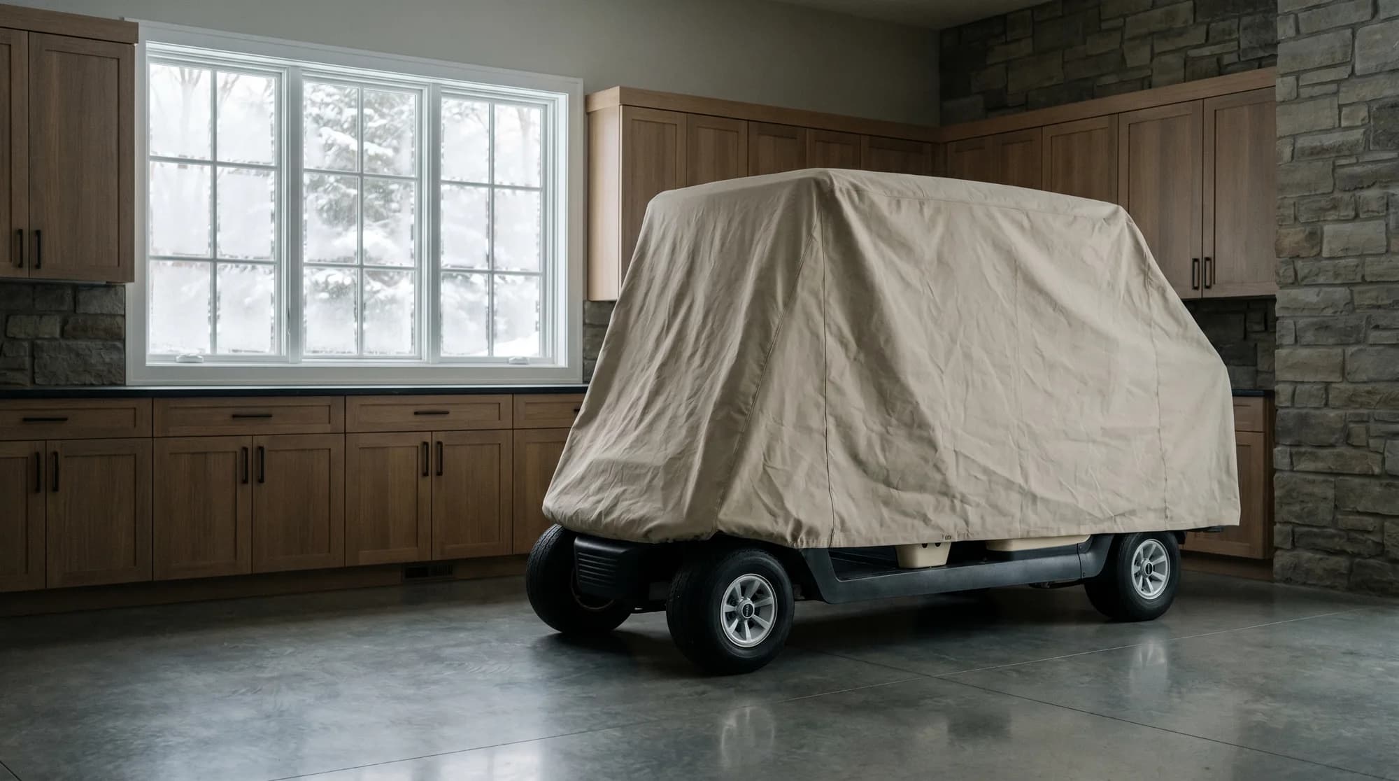 How to winterize a golf cart
