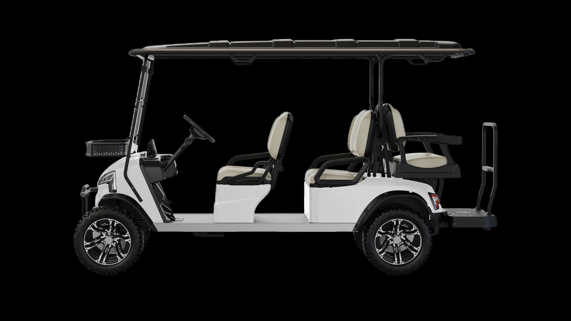 Hawke J4+2 Lifted side elevation