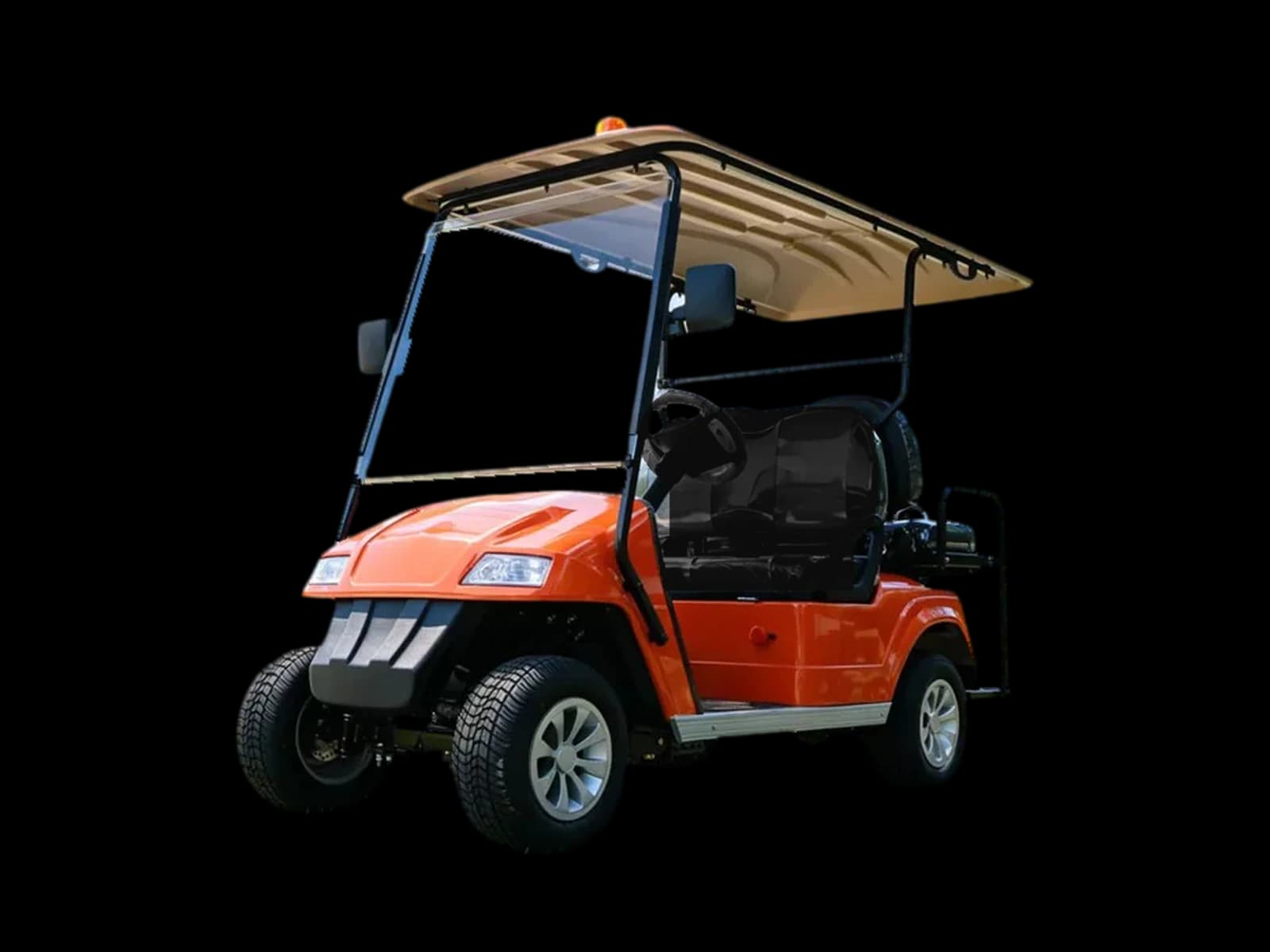 Hawke S4 Compact, compact 4-passenger electric golf cart