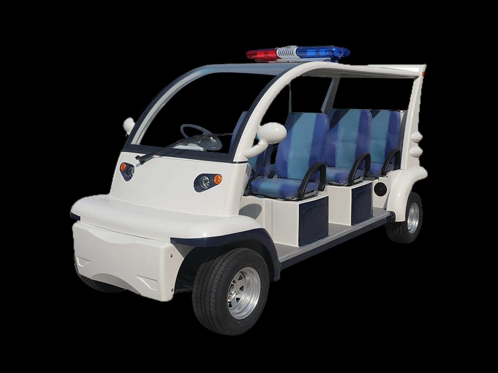 Hawke S6 Patrol, 6-passenger electric patrol cart
