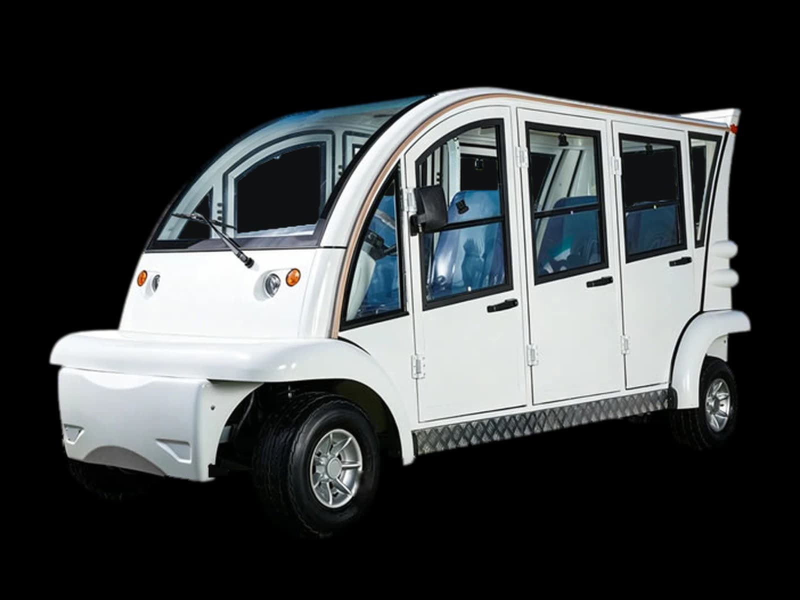 Hawke S6 Patrol Cab, 6-passenger enclosed electric patrol cart