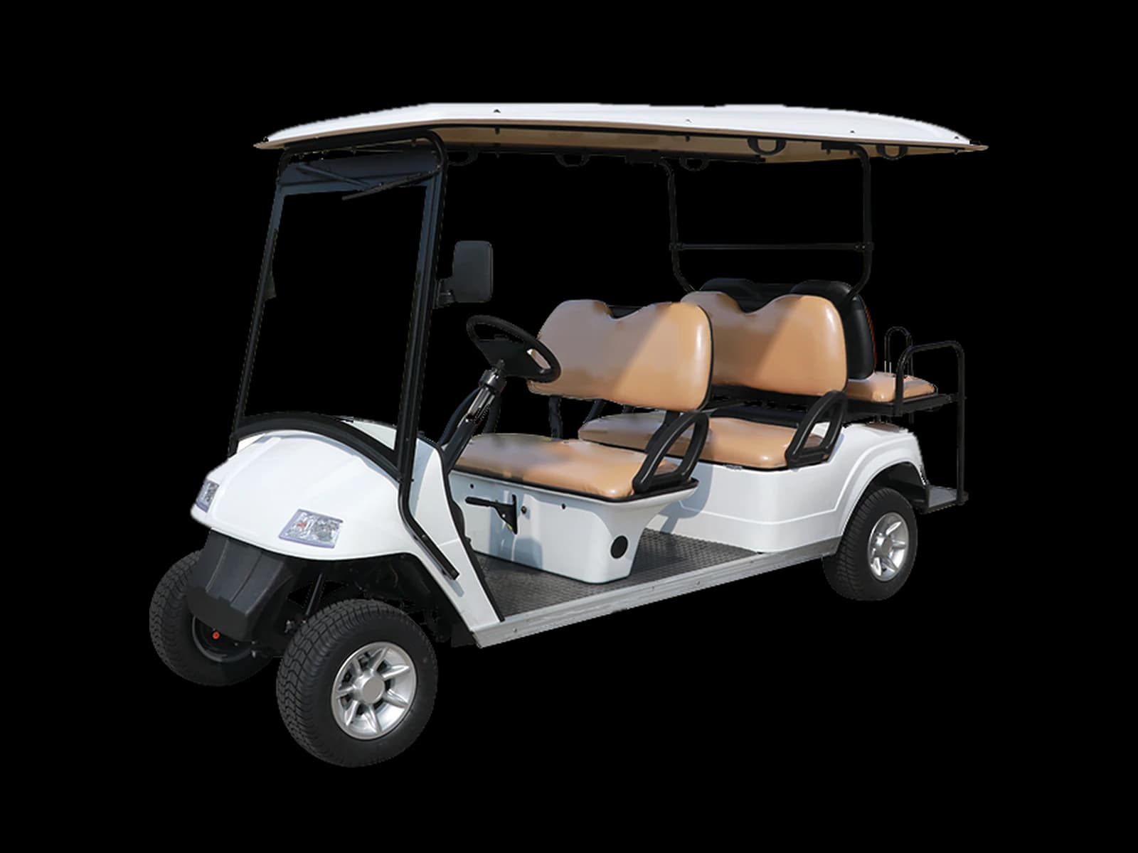 Hawke S6 Plus, 6-passenger electric golf cart, enhanced spec