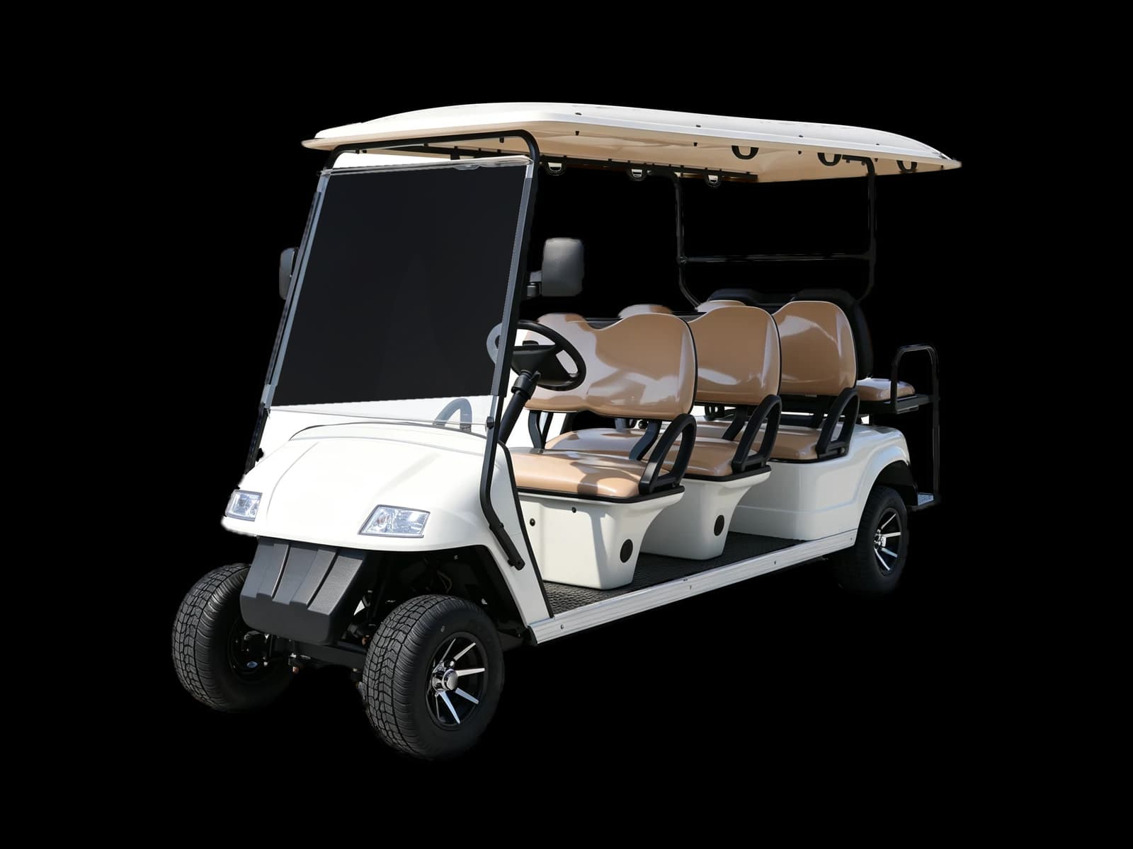 Hawke S8, 8-passenger electric golf cart