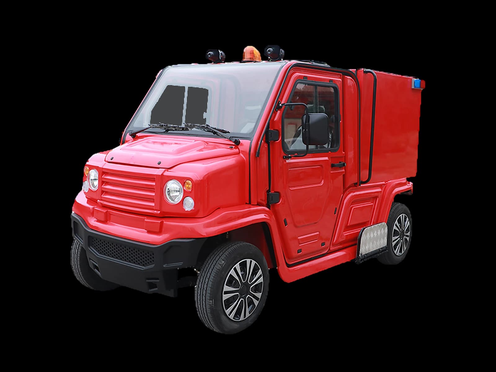 Hawke U2 Rescue, electric fire response truck with enclosed body