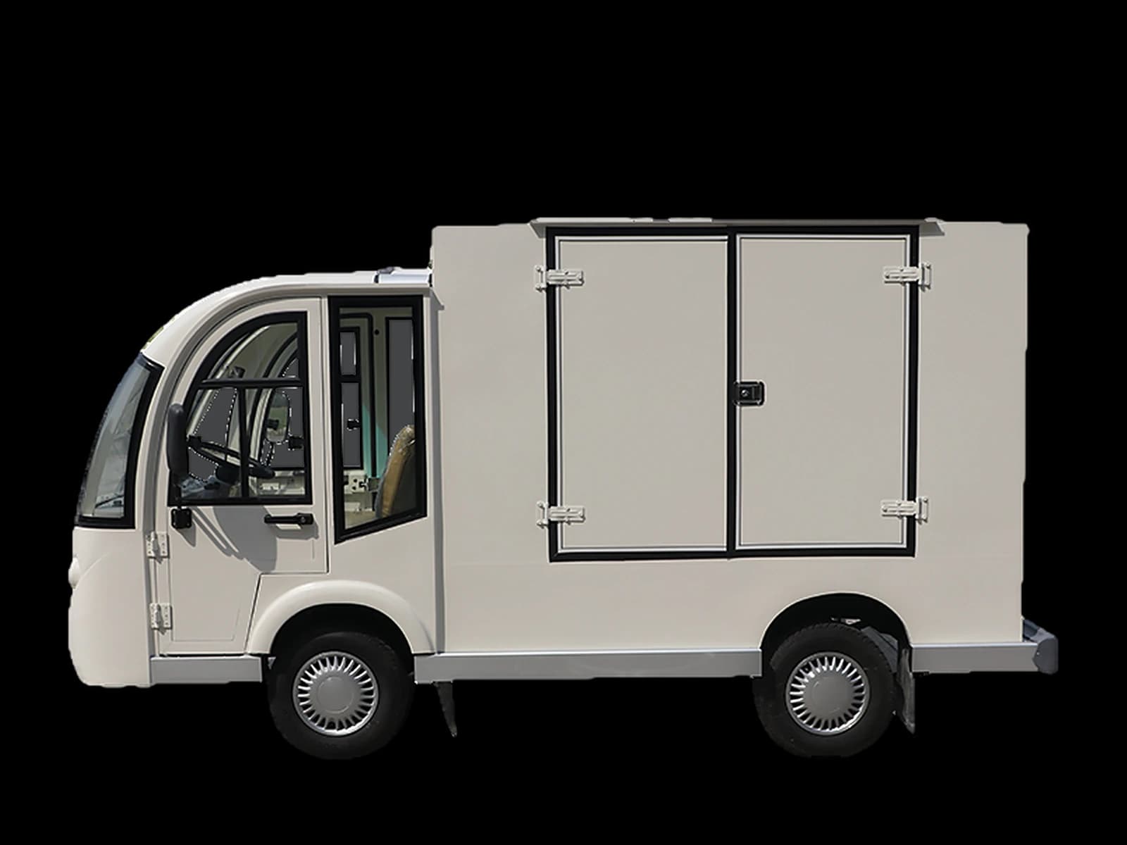 Hawke U3 Catering electric catering & vending truck, side view