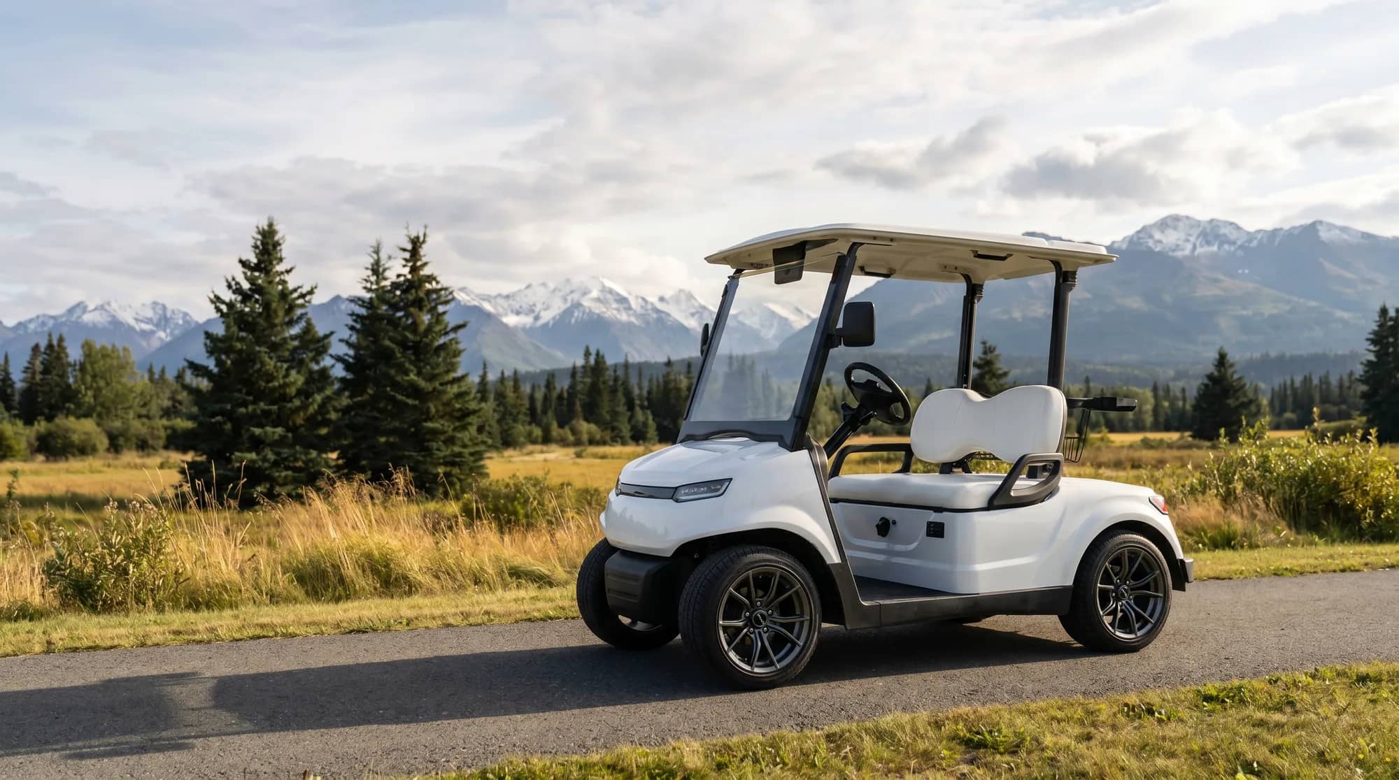 Electric golf carts in Alaska