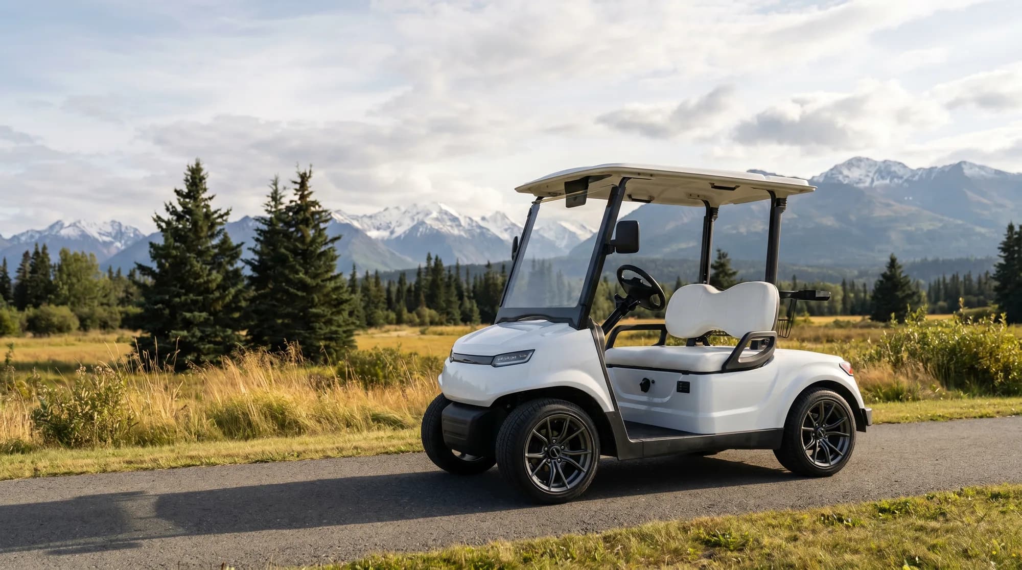 Electric golf carts in Alaska