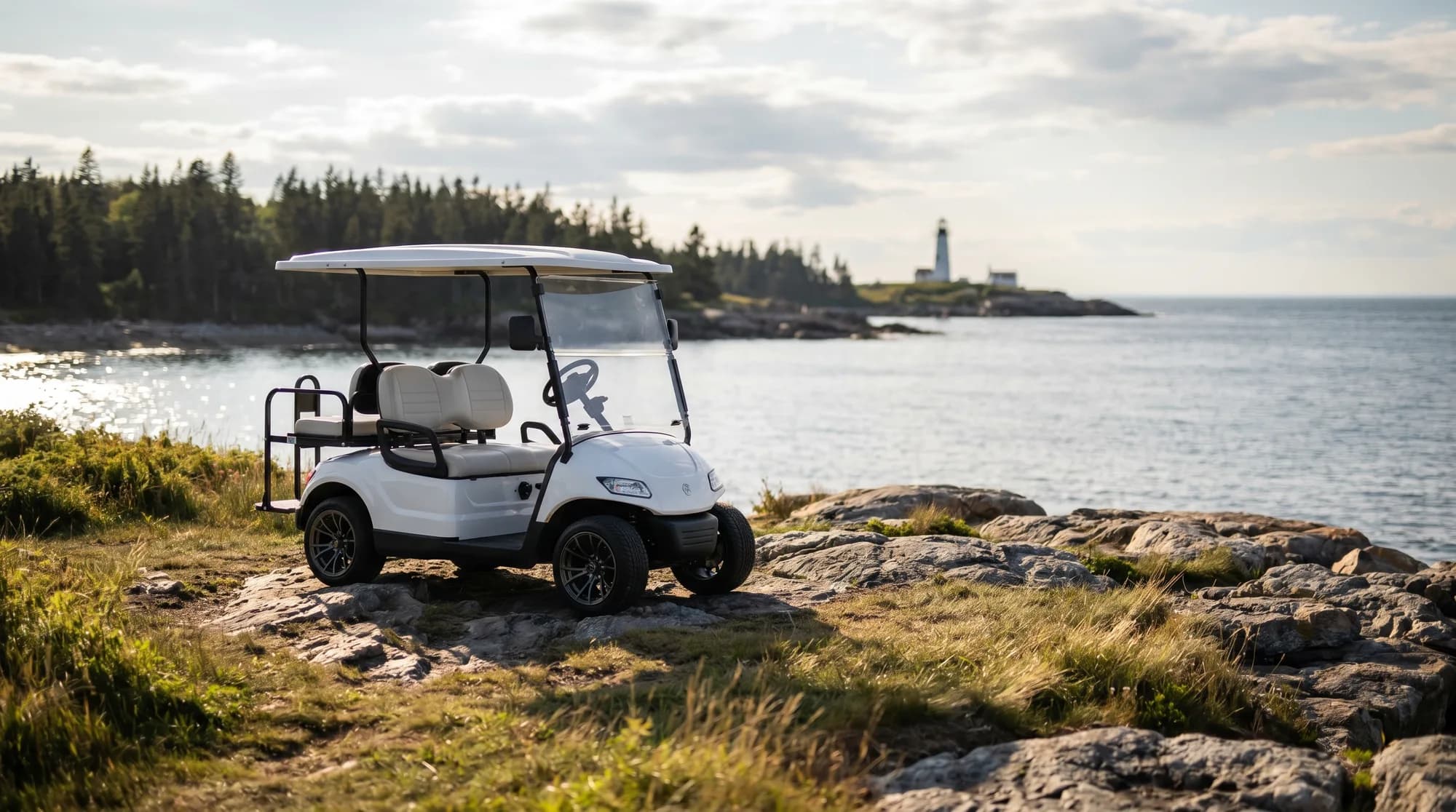 Electric golf carts in Maine