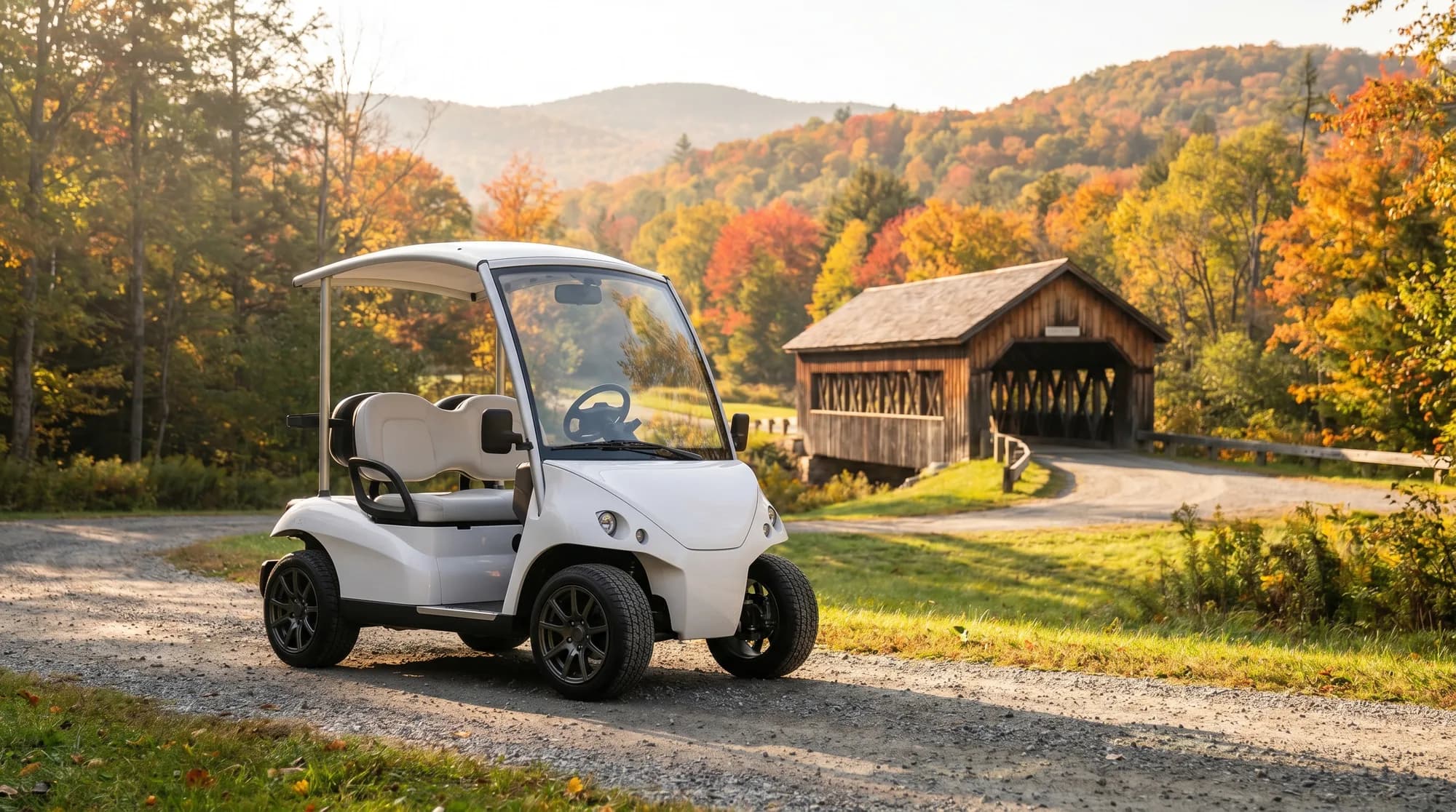 Electric golf carts in Vermont