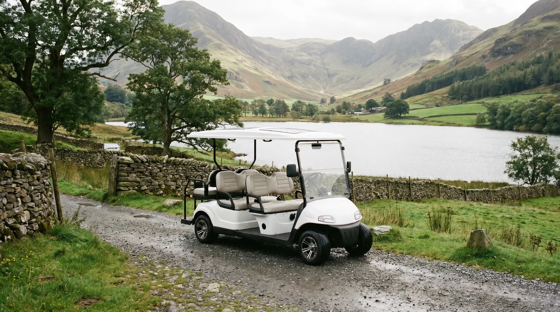Electric buggy hire in Loch Lomond