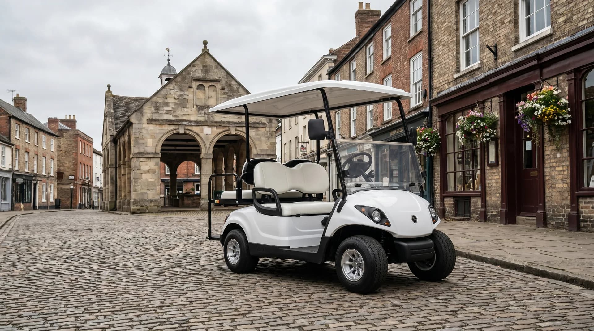 Electric golf cart rental in Bedford